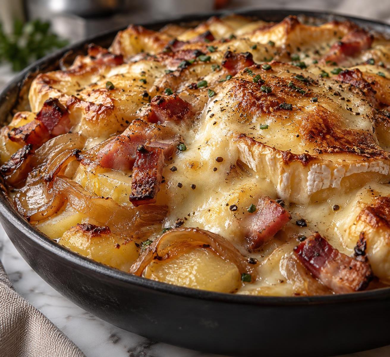 Tartiflette (French Potato, Bacon, and Cheese Casserole)