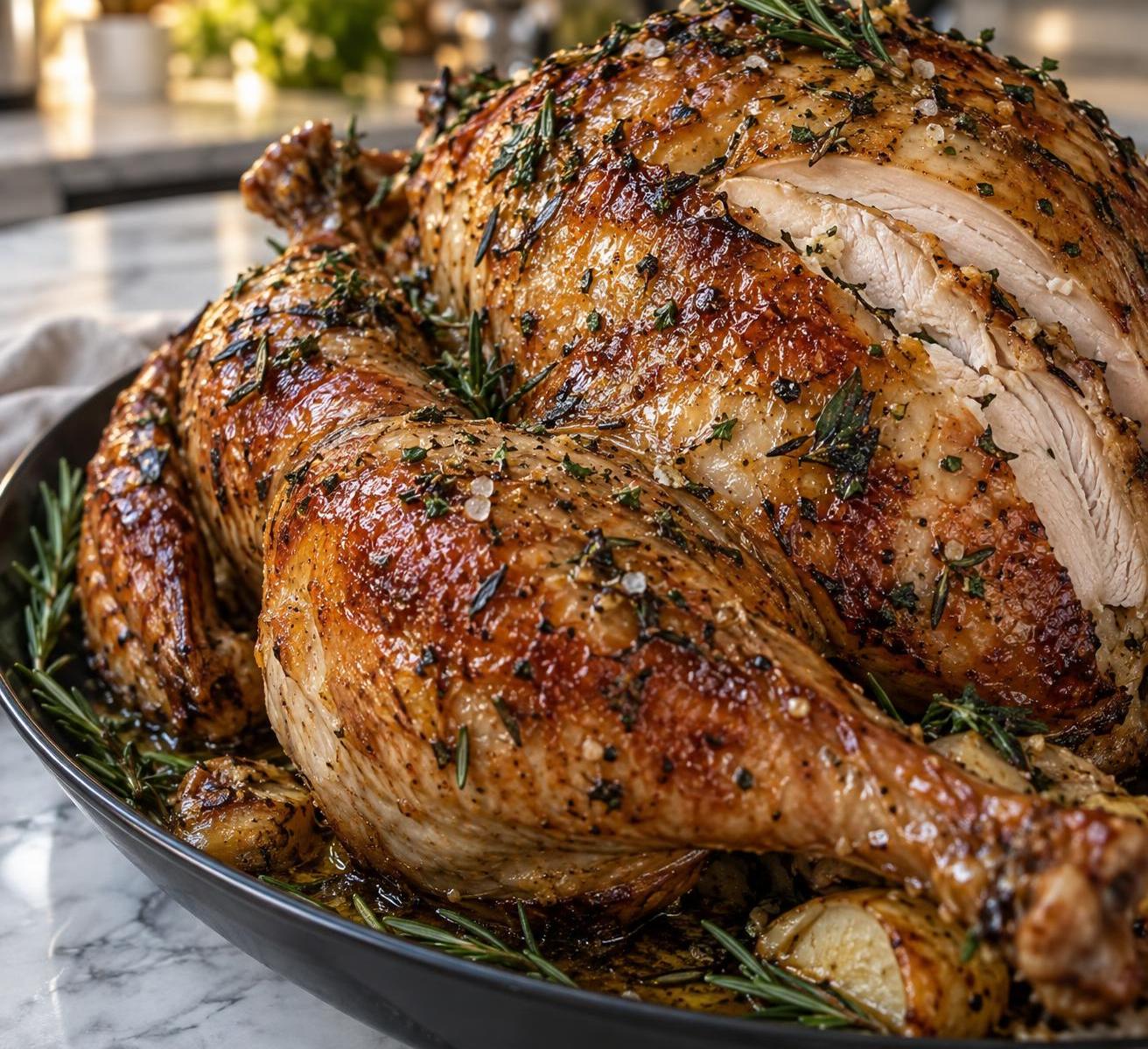Herb-Infused Rosemary Roast Turkey
