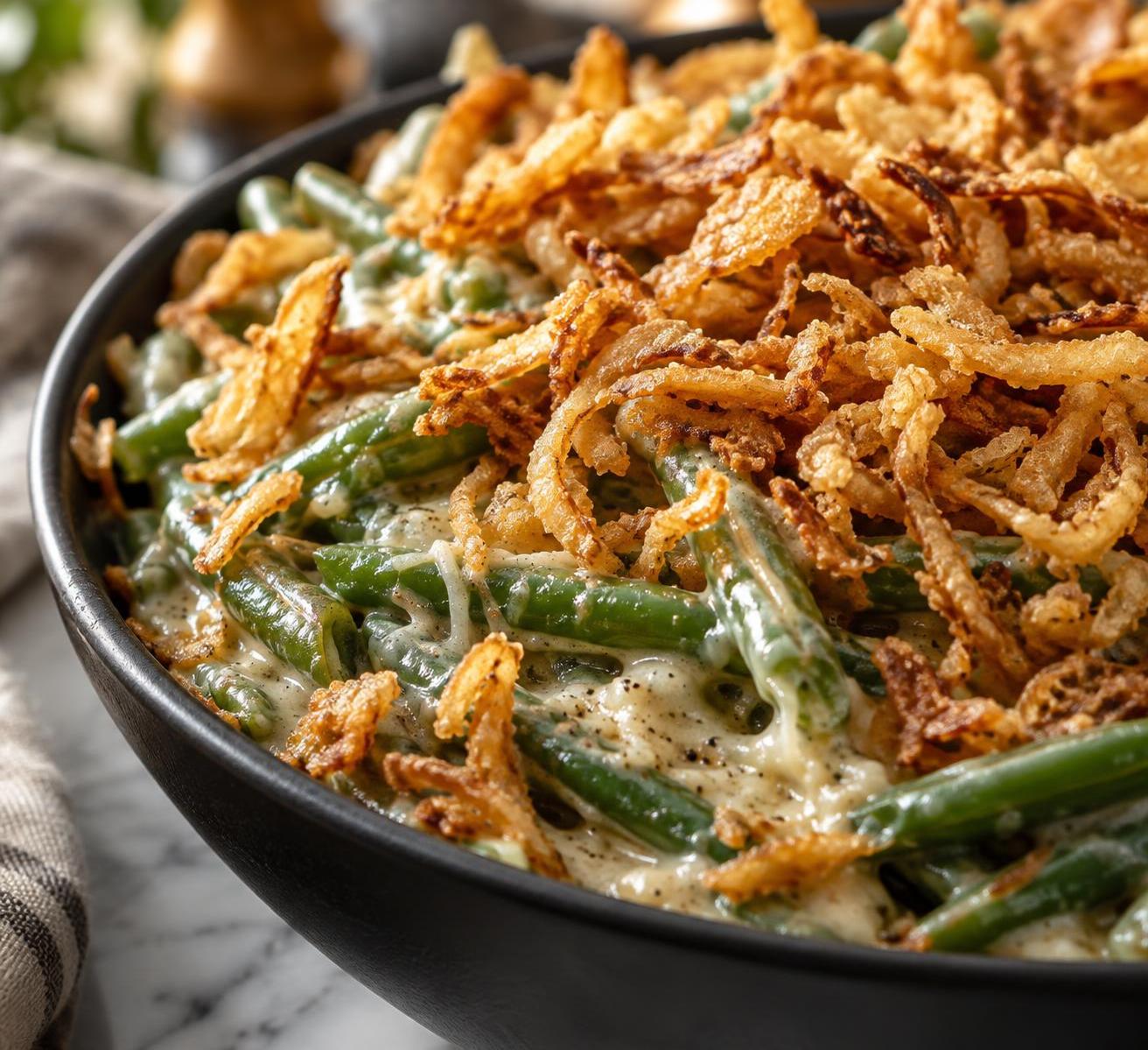 Slow Cooker Green Bean Casserole