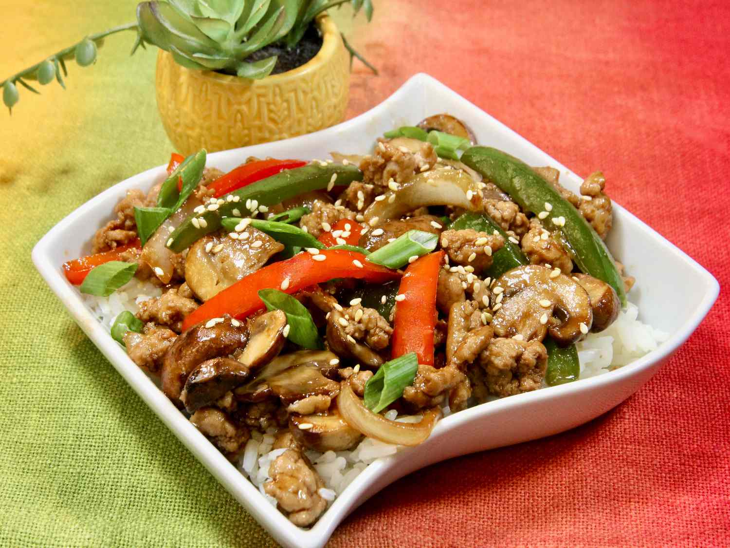 Turkey and Veggie Skillet Stir-Fry