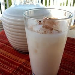 Quick Horchata with Cinnamon Syrup