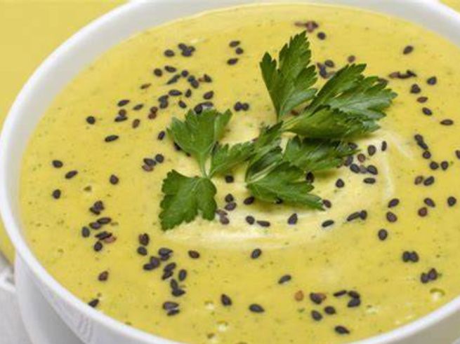 Moroccan Semolina Milk Soup with Anise and Honey
