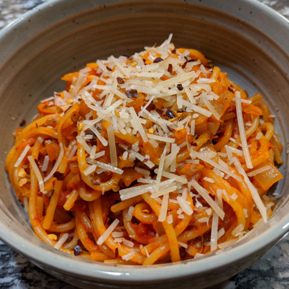 Fettuccine with Sardines in Tomato-Lemon Sauce