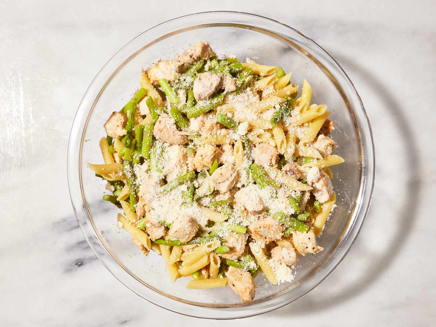 Chicken and Asparagus Penne Pasta