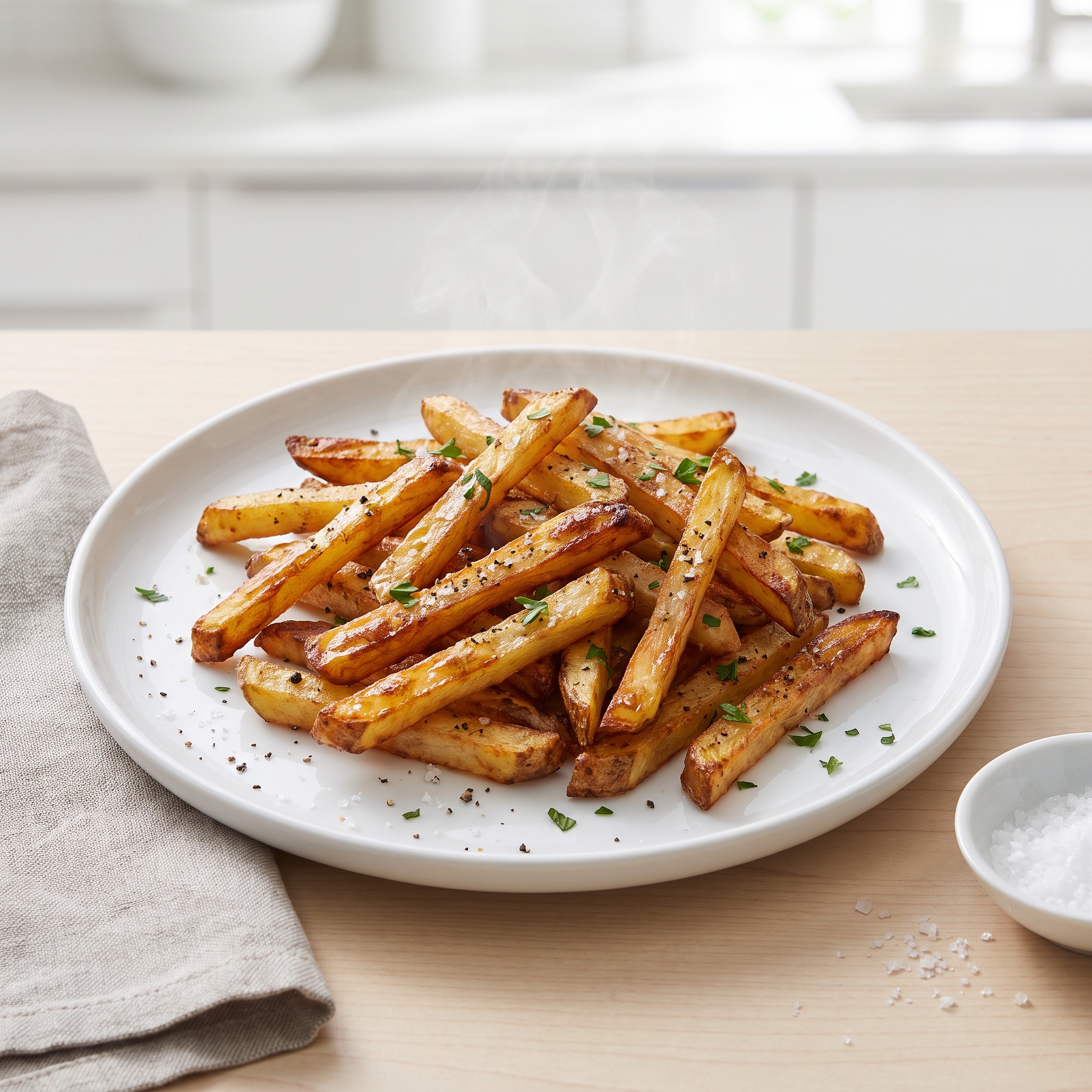 Salt and Pepper Skillet Fries