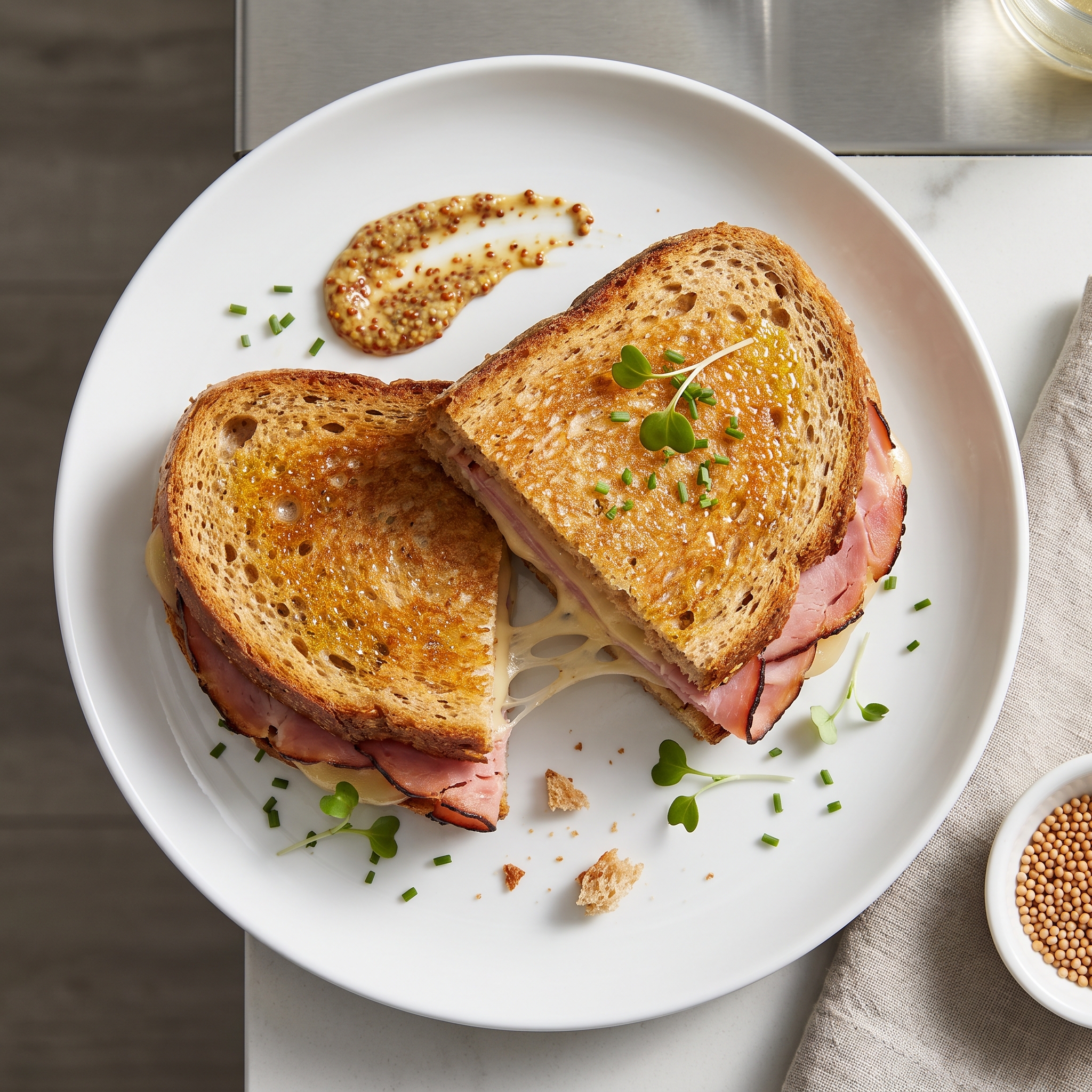 Christy's Awesome Hot Ham and Cheese