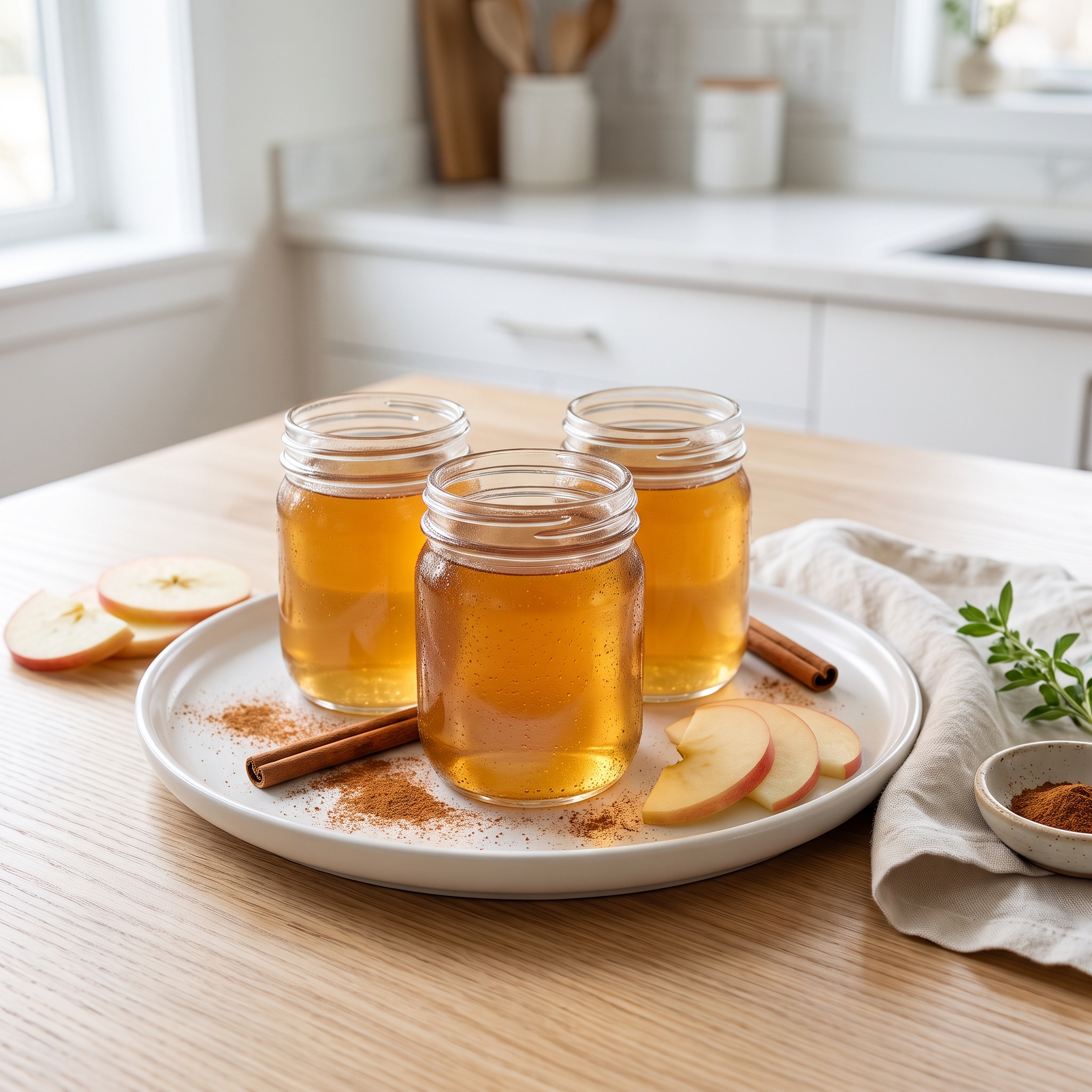 Cinnamon-Spiced Apple Pie Moonshine Liqueur