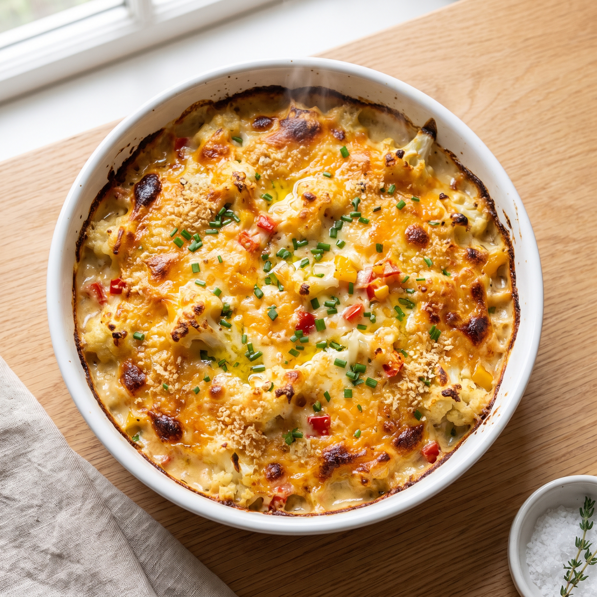 Cheesy Cauliflower Casserole