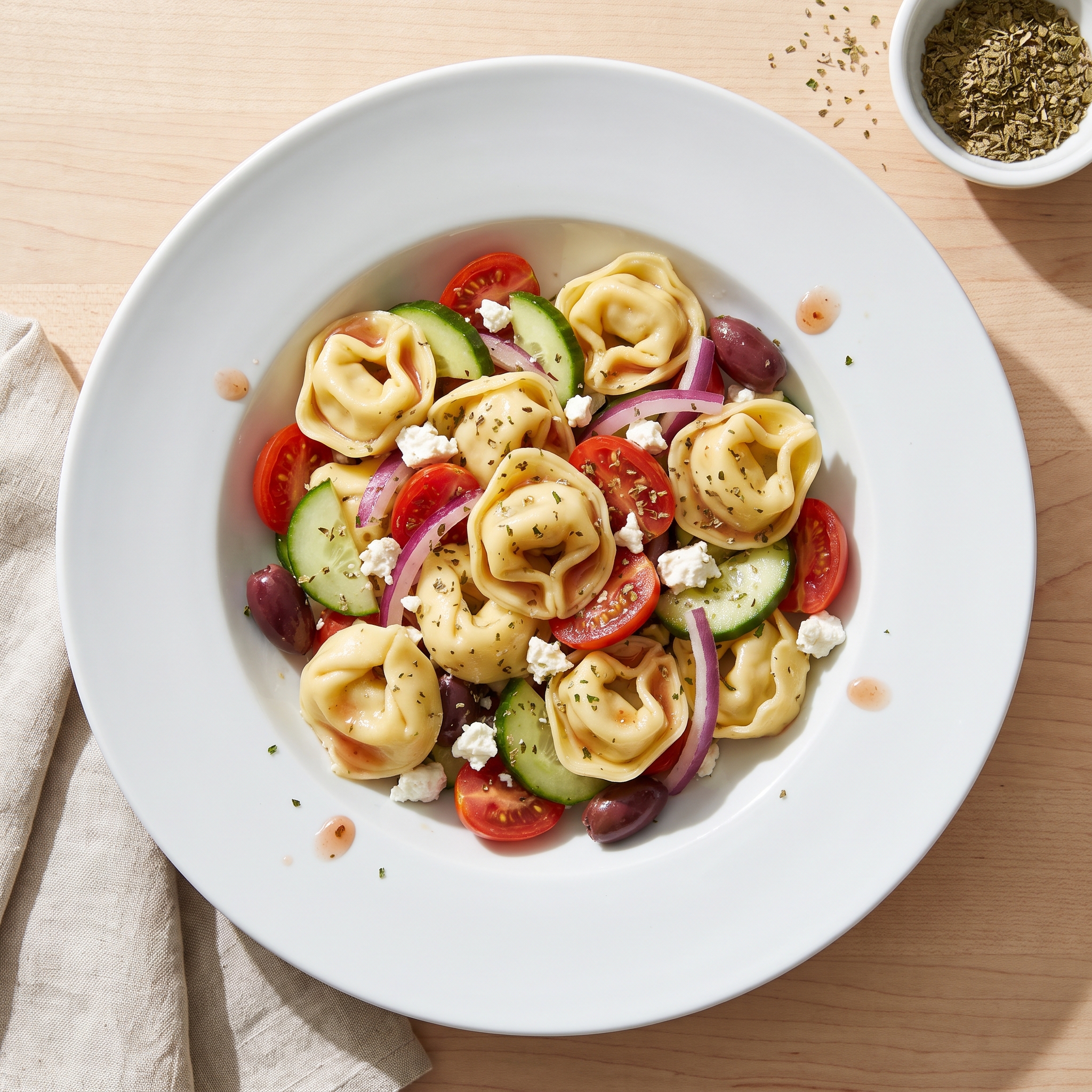 Mediterranean Tortellini Pasta Salad