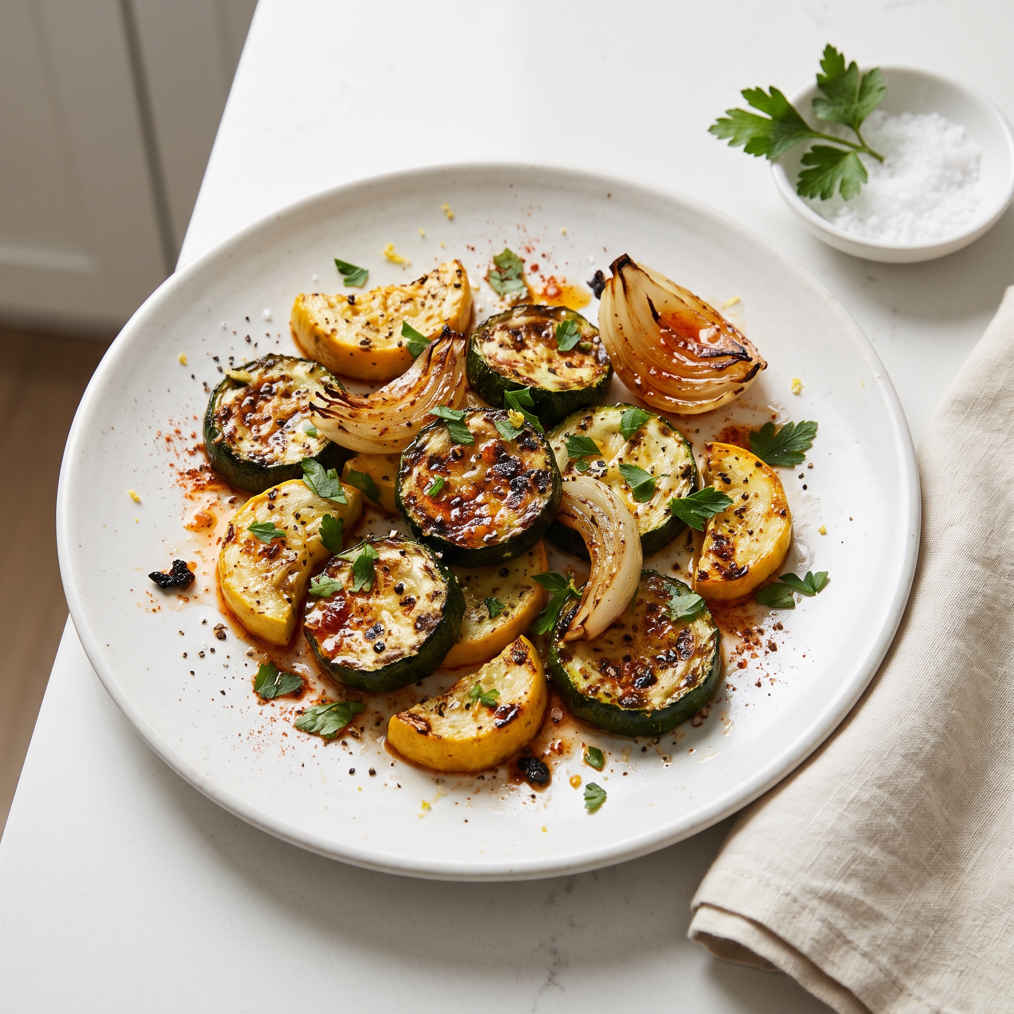 Easy Cajun Grilled Veggies