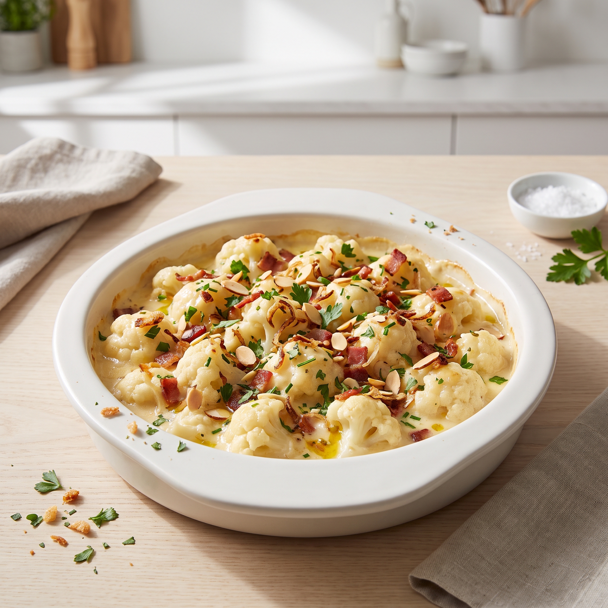 Cauliflower Crumble