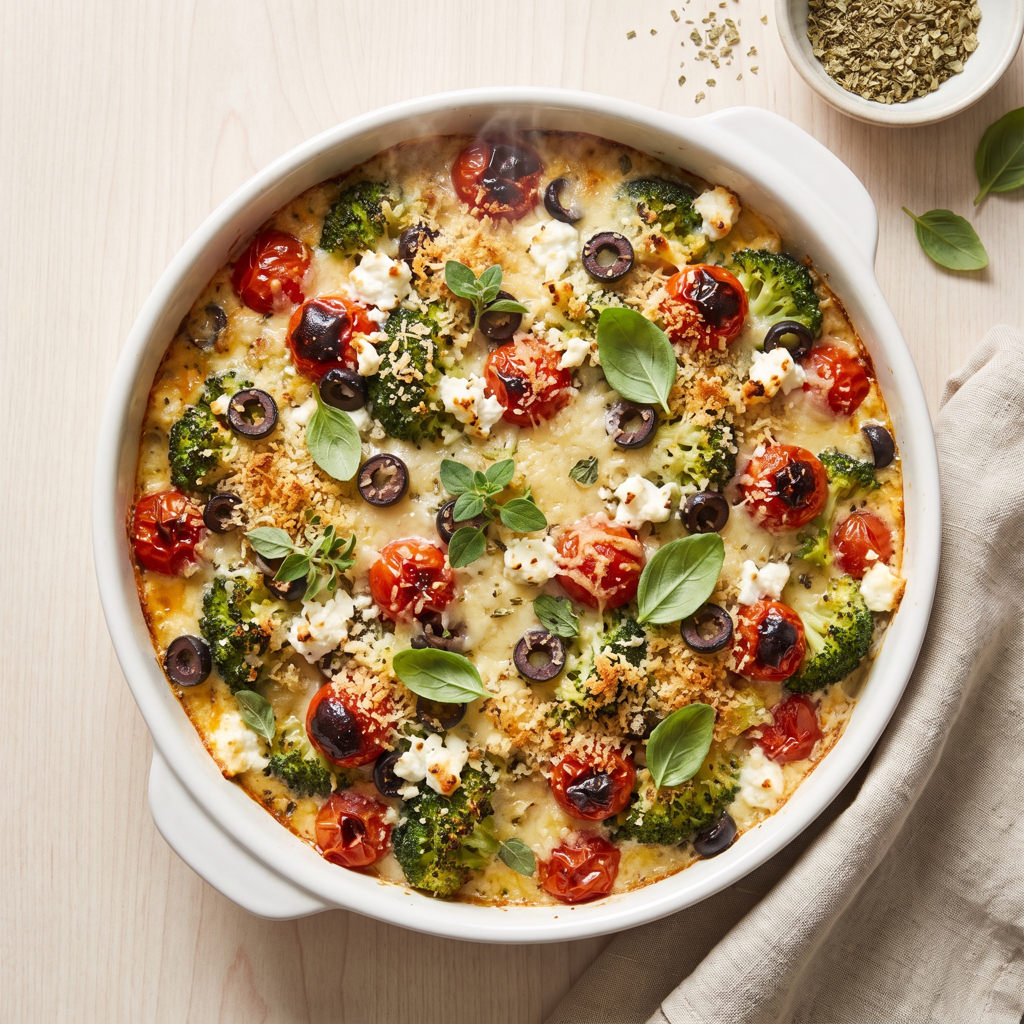 Broccoli and Tomato Bake