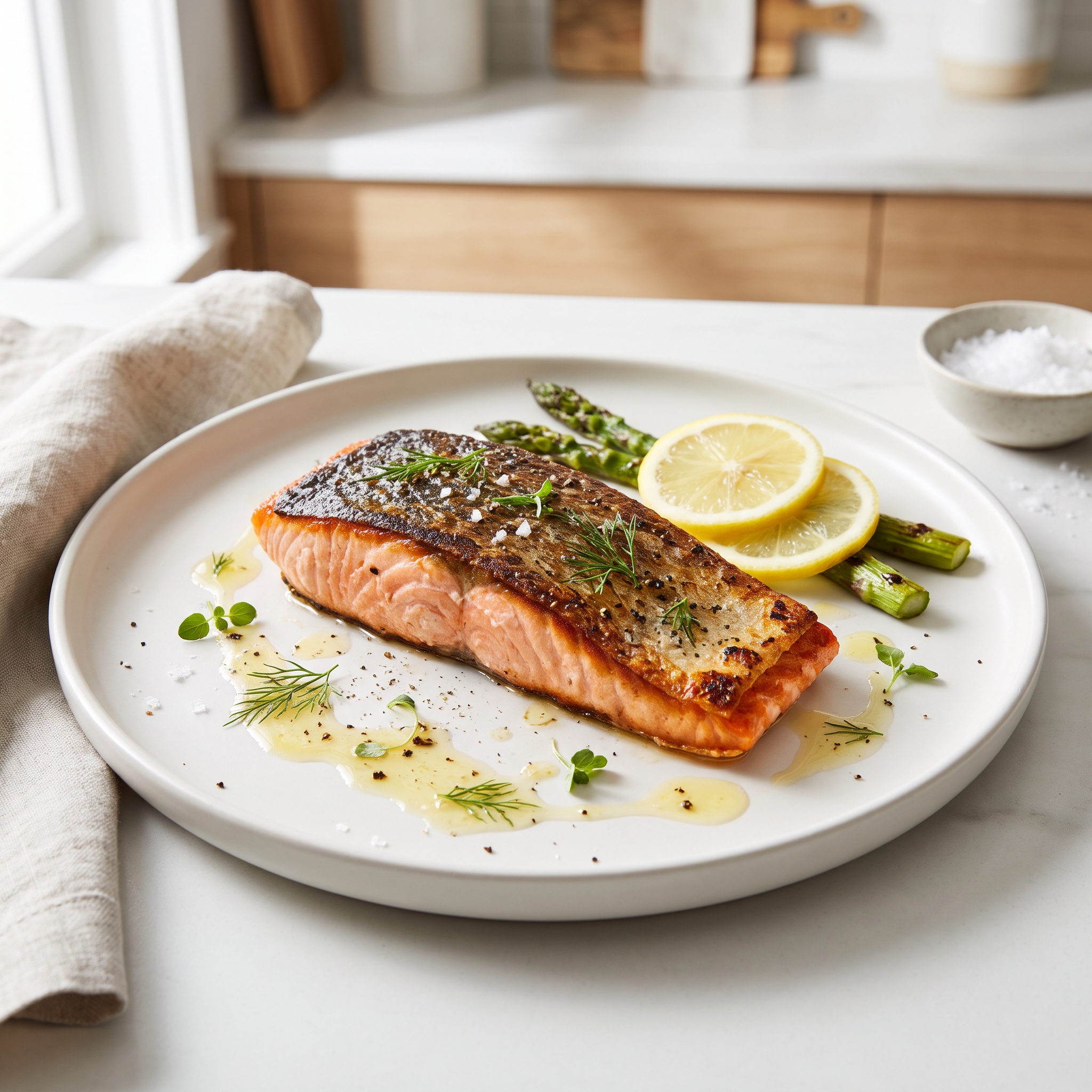 Pan-Fried Wild Salmon