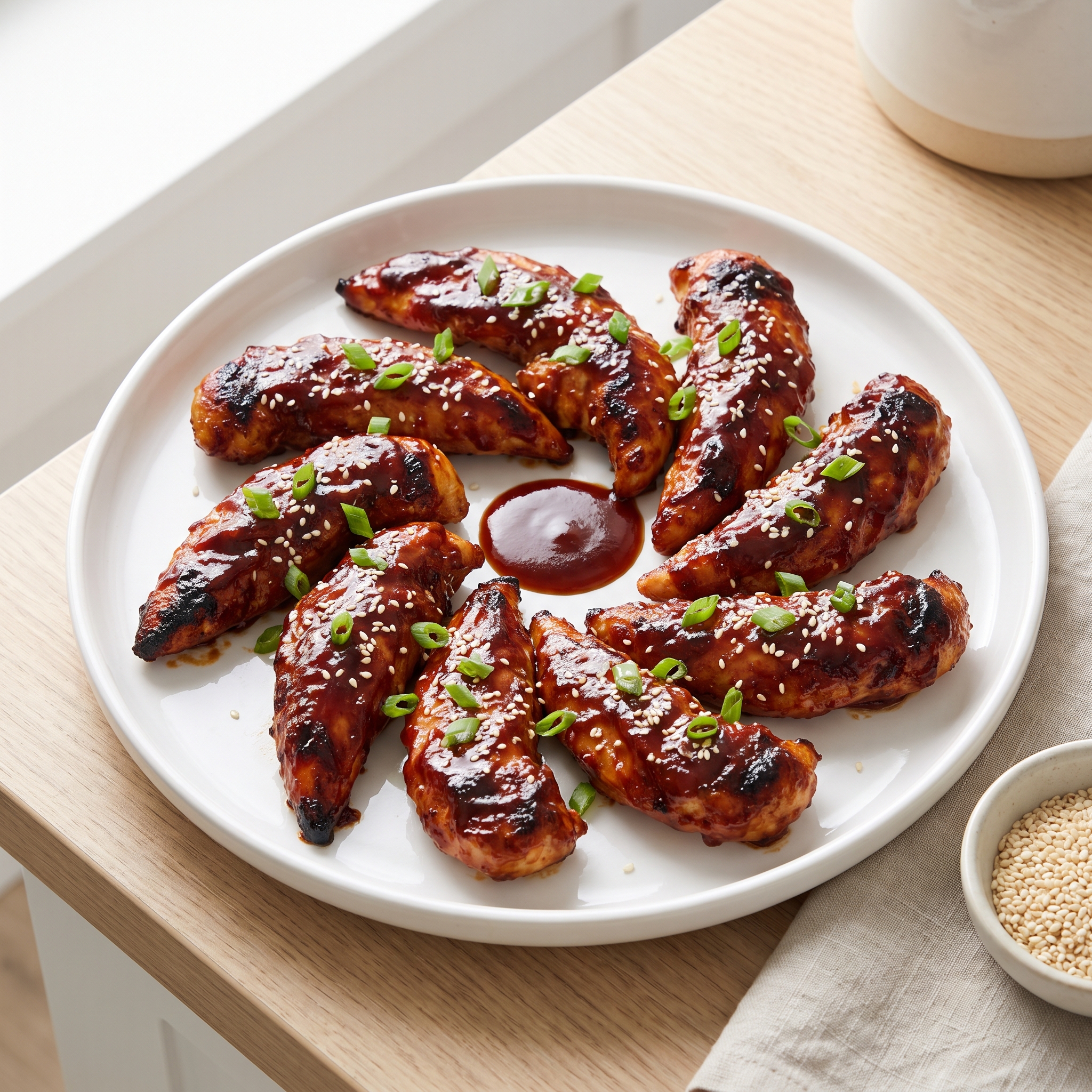 Baked BBQ Chicken Tenders
