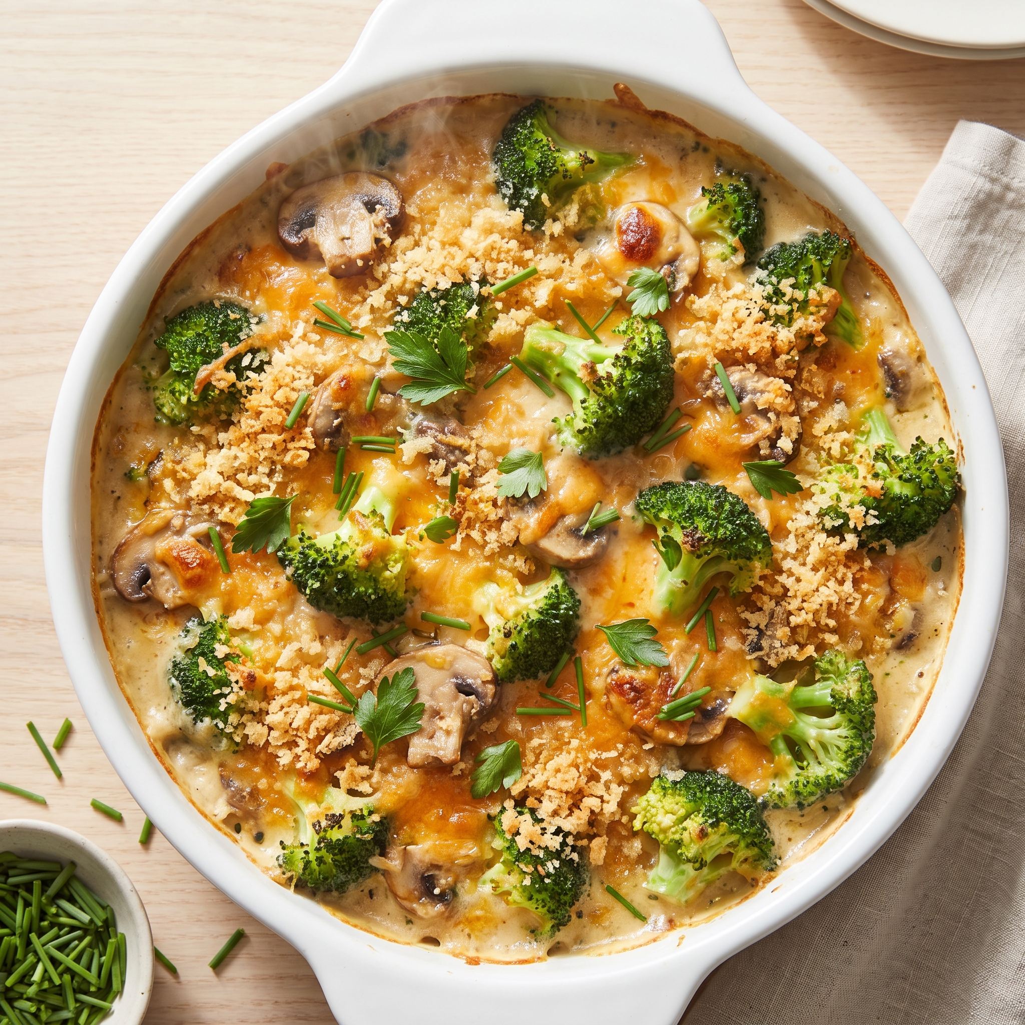 Campbell's Kitchen Broccoli and Cheese Casserole
