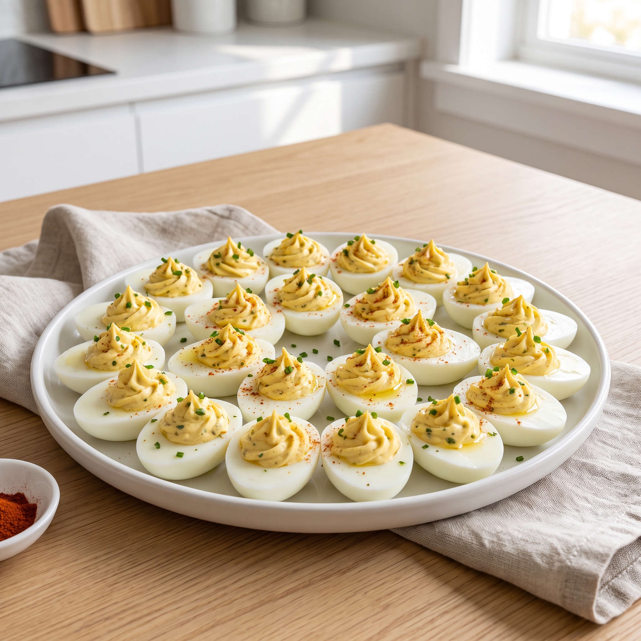 Ranch-Inspired Deviled Eggs