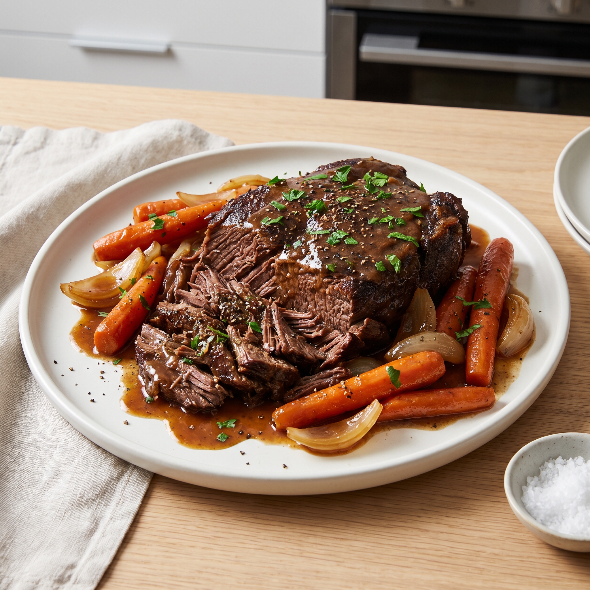 Crockpot Top Round Beef Roast