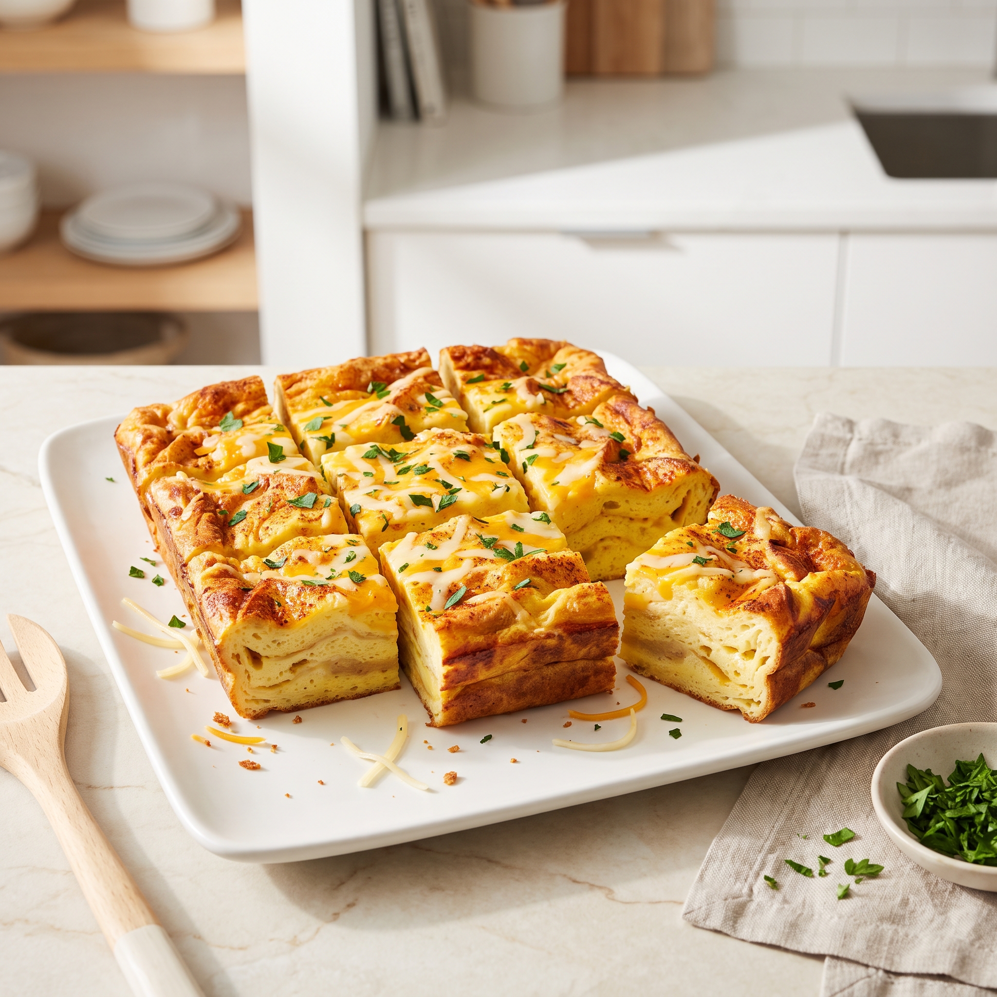 Rita's Cheesy Egg Breakfast Strata
