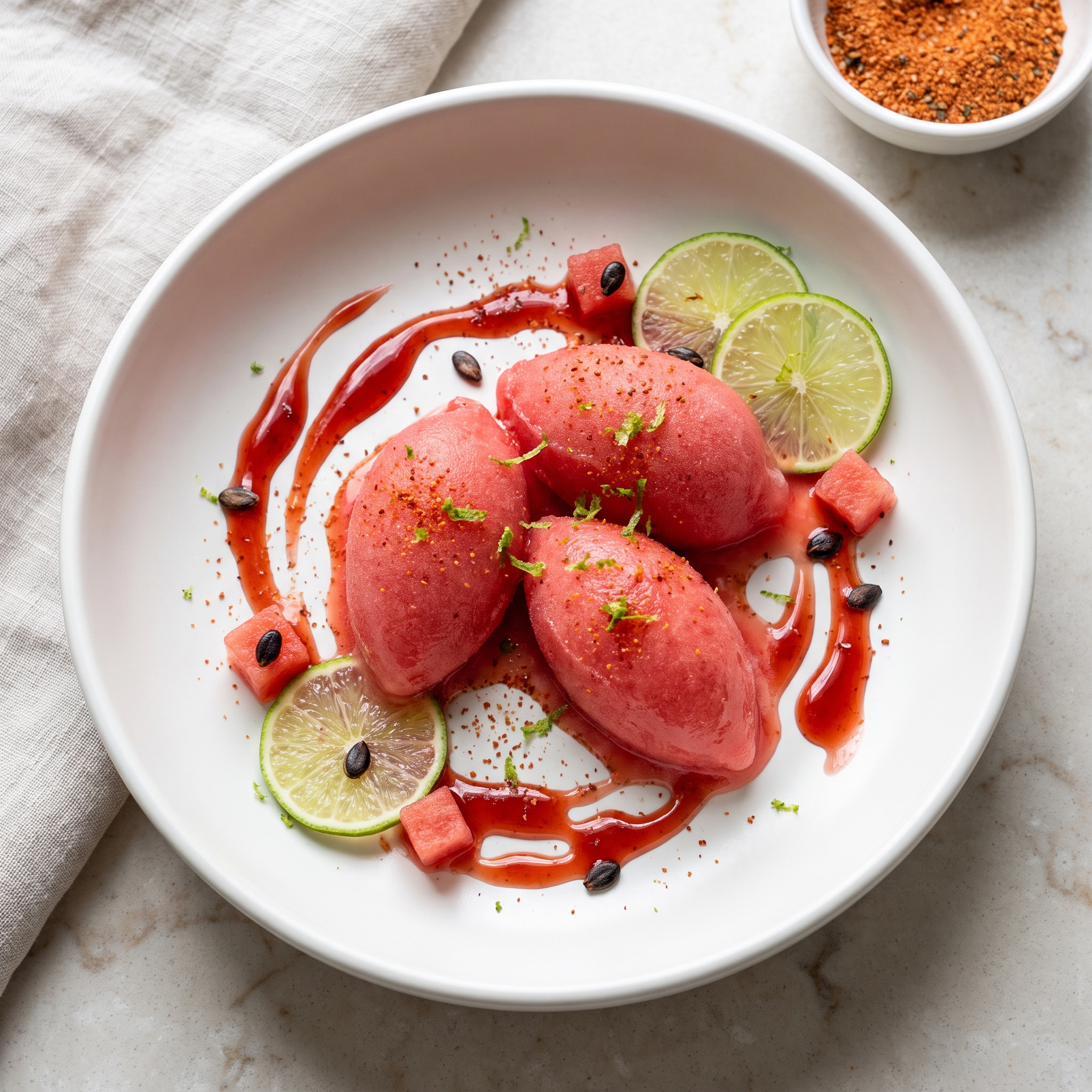 Mexican-Inspired Watermelon Sorbet (Nieve de Sandia)