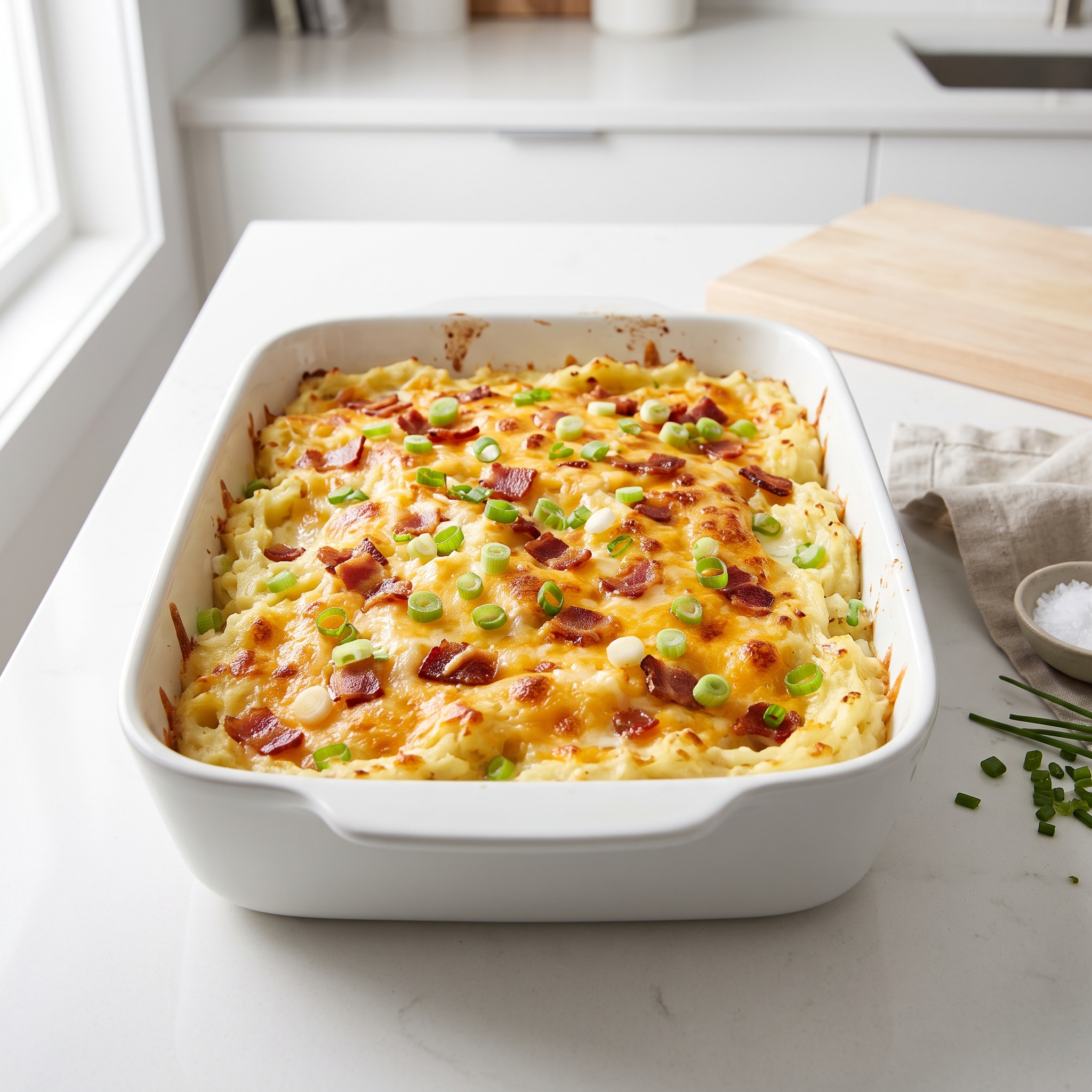 Easy Twice-Baked Potato Casserole