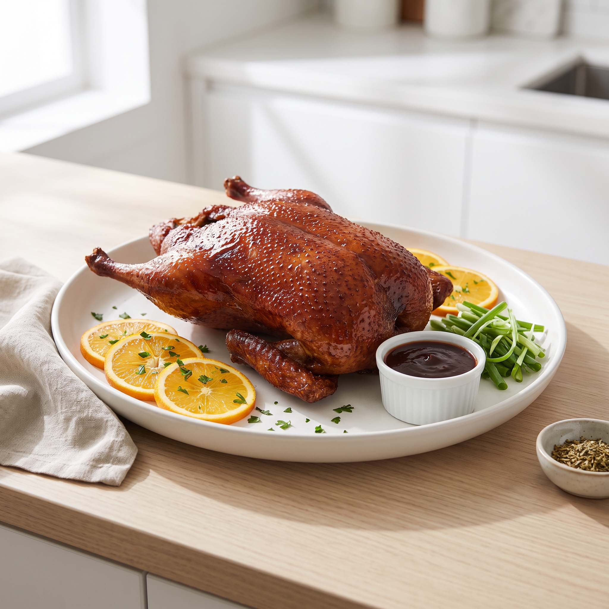 Crispy Chinese Peking-Style Duck