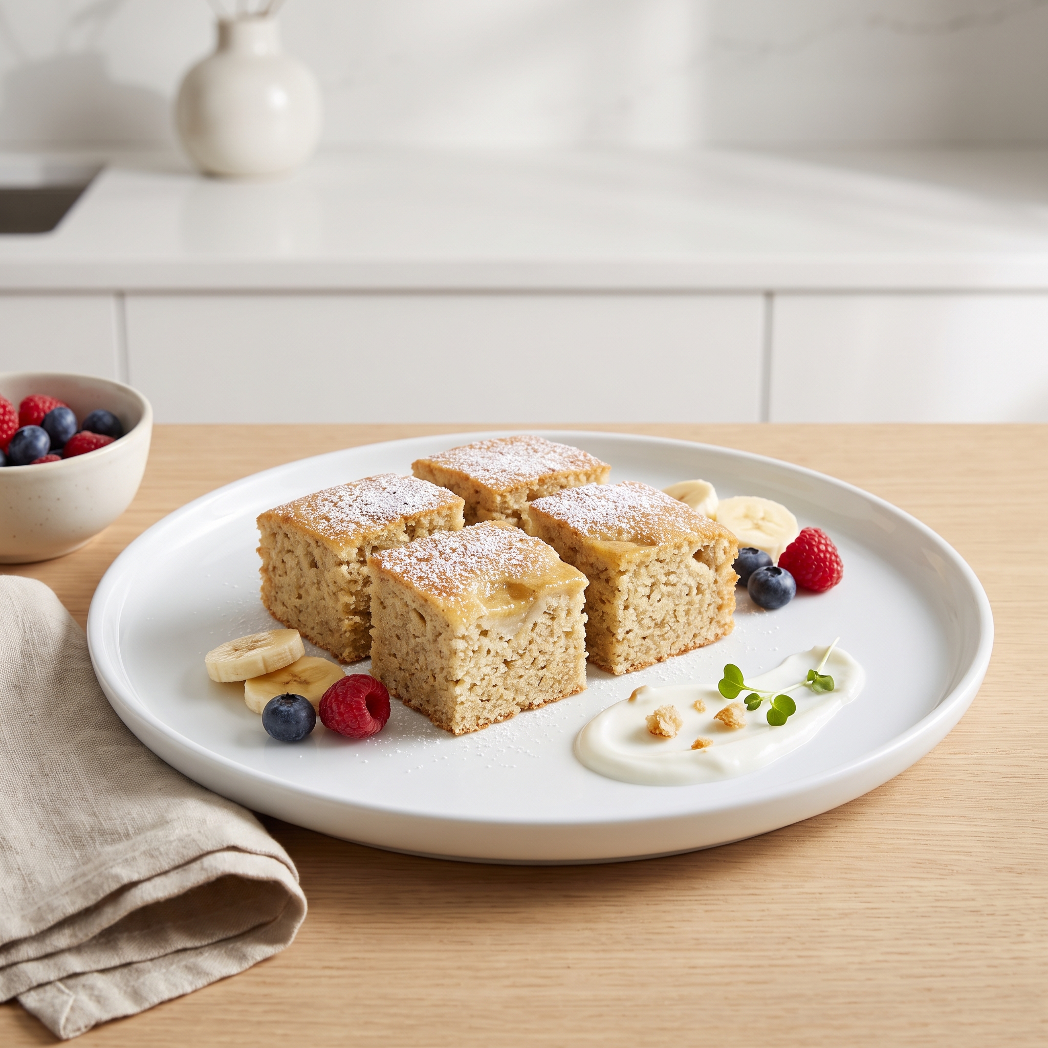 Banana-Oatmeal Cake (Screwed-Up Mother's Day Cake)