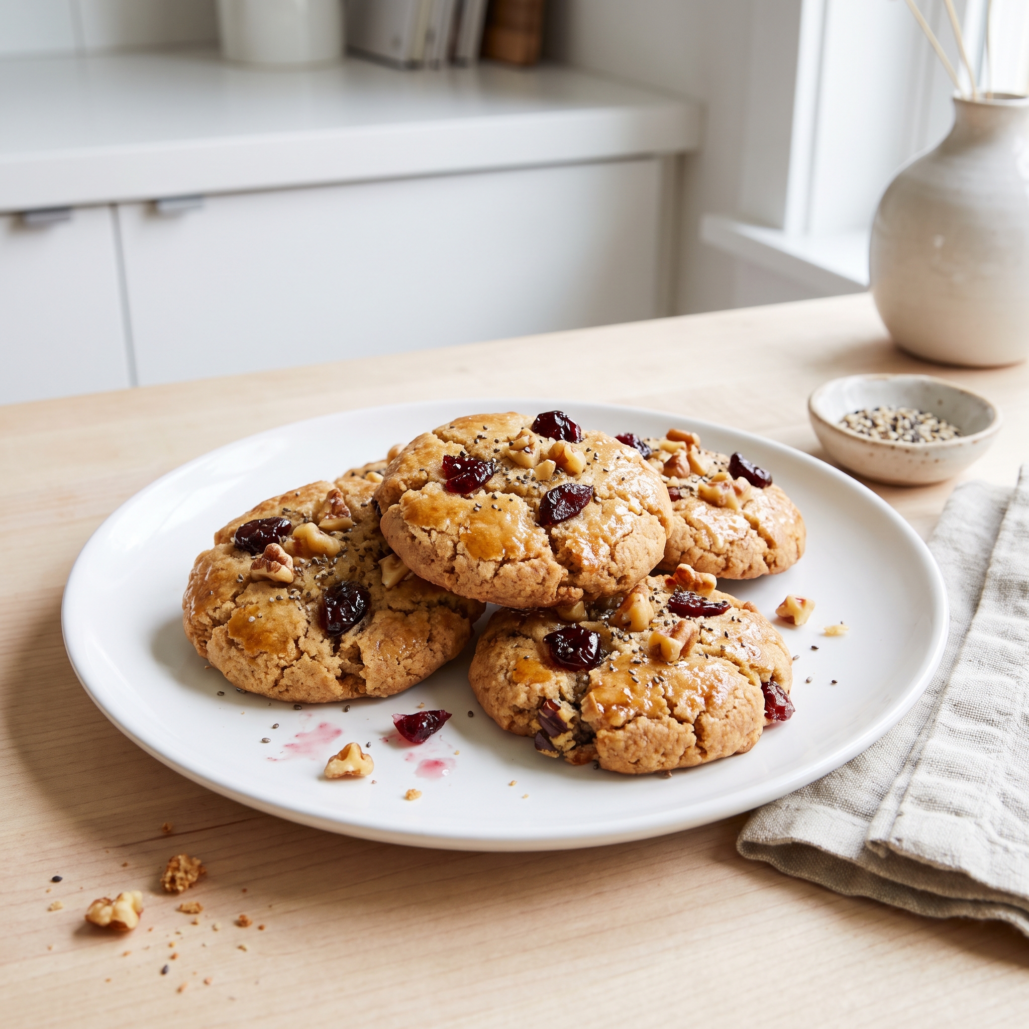 Grain-Free Almond Date Cookies
