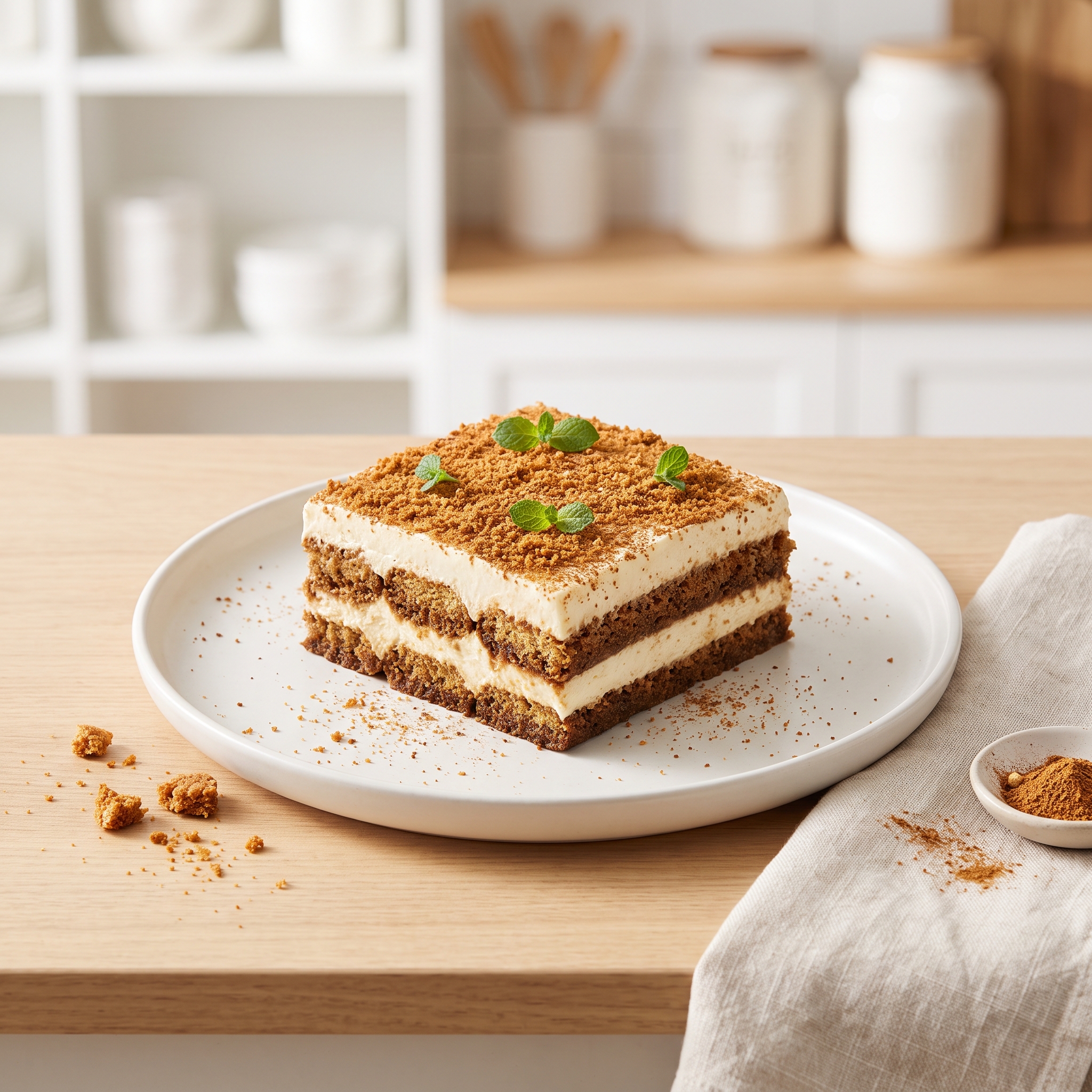 Spiced Gingerbread Tiramisu
