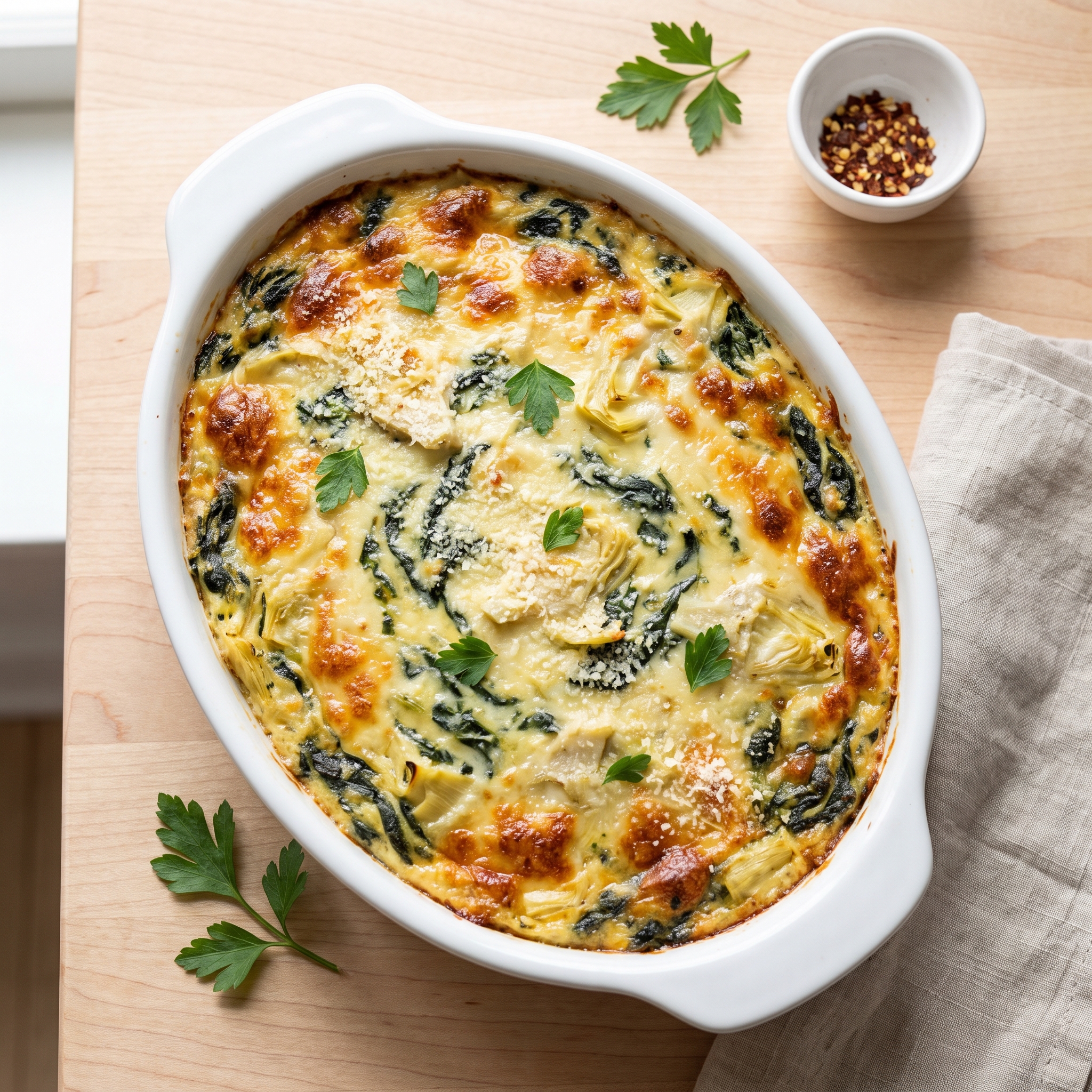 Artichoke & Spinach Dip, Restaurant Style