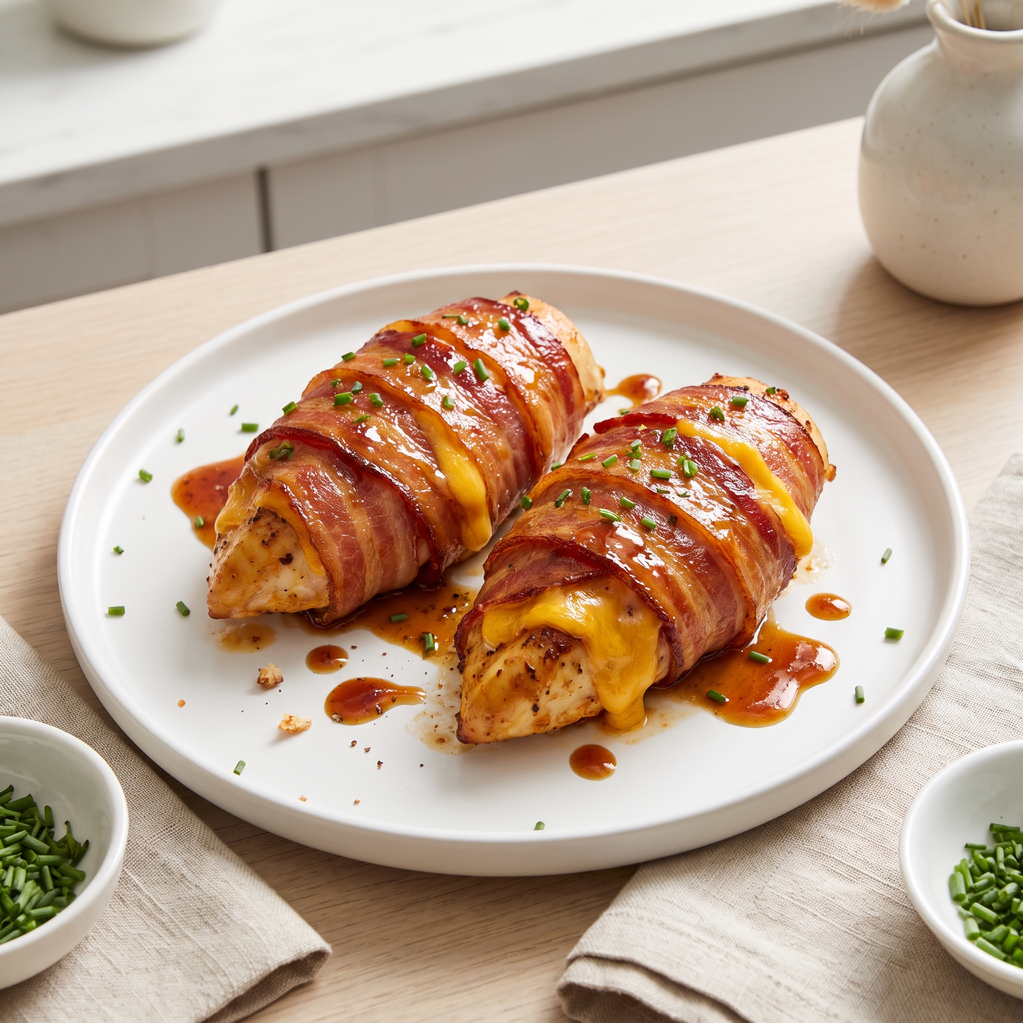 Easy Chicken Breast Wrapped in Bacon