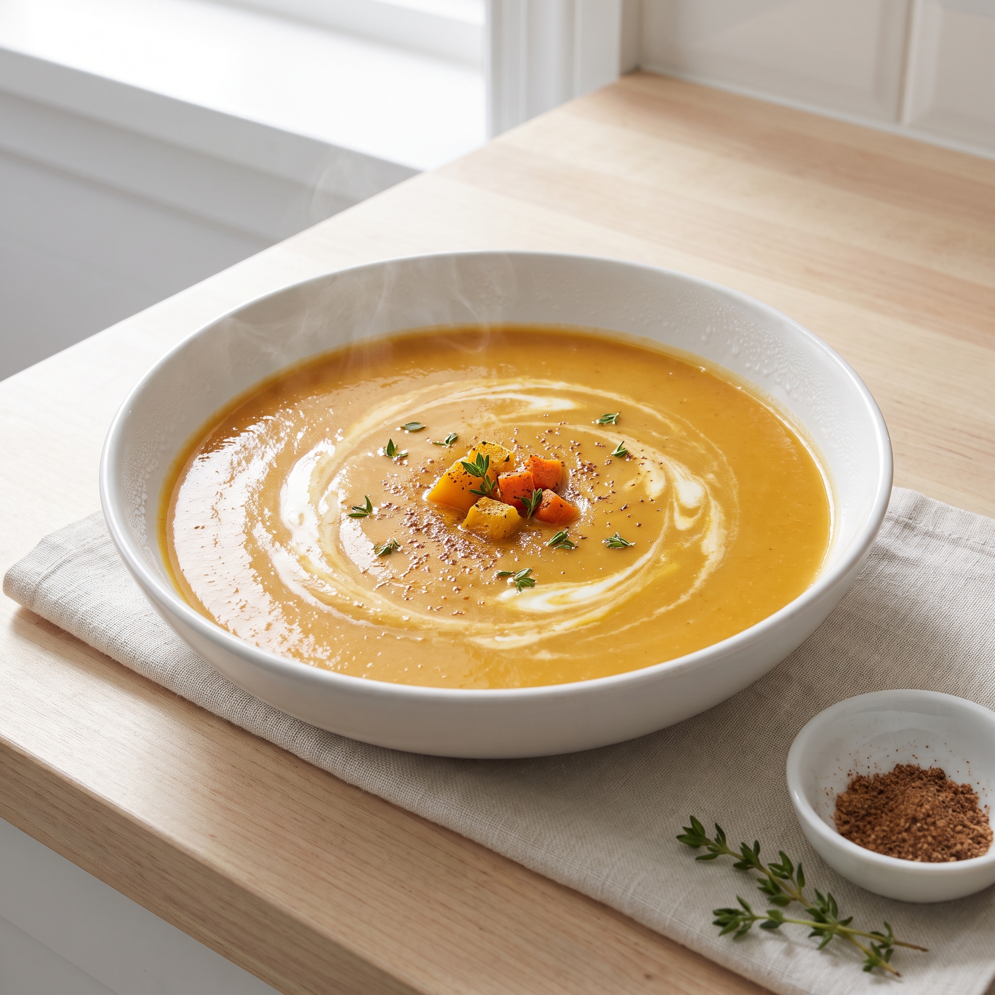 Creamy Butternut Squash Bisque