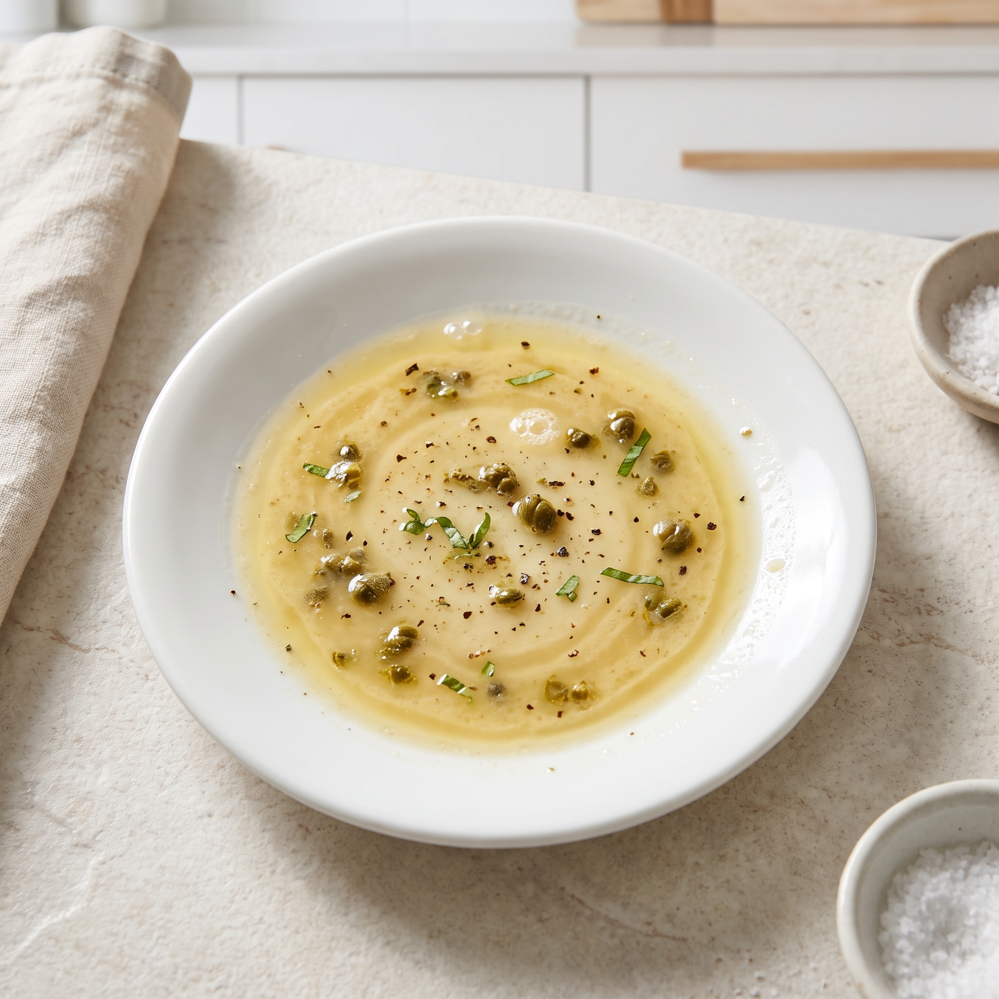 Lemon-Caper Butter Finishing Sauce