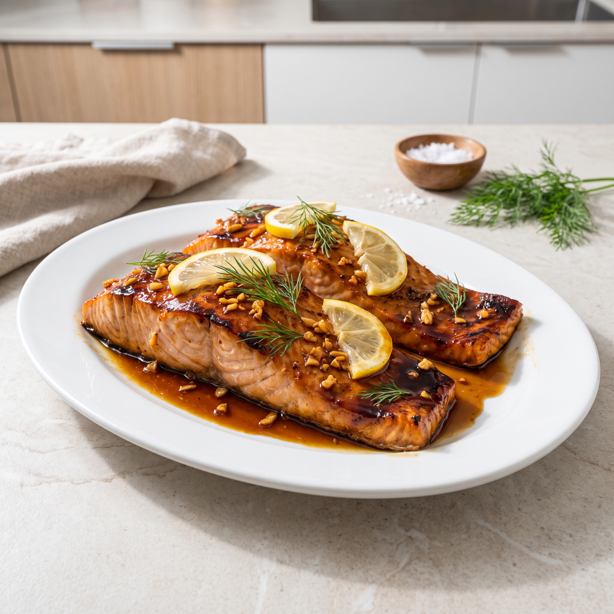 Maple-Glazed Salmon