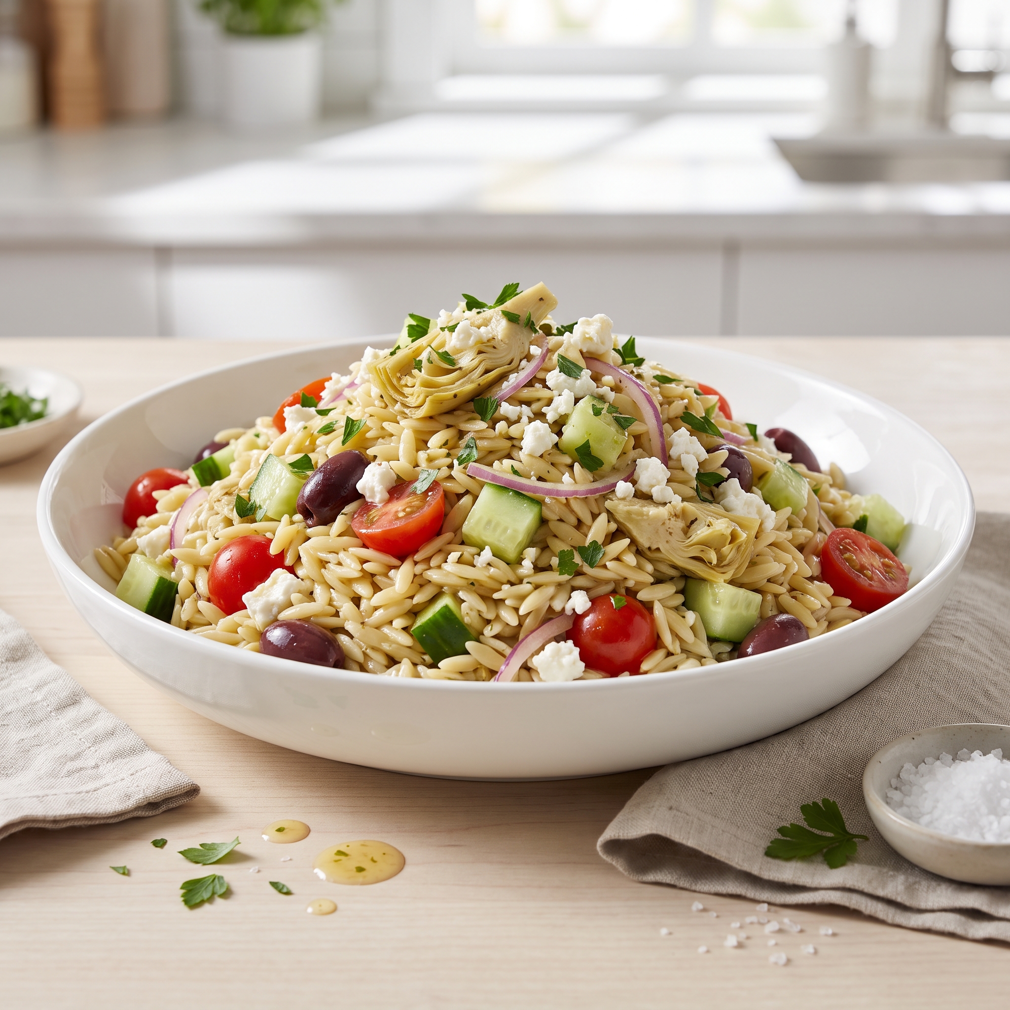 Mediterranean Orzo Pasta Salad