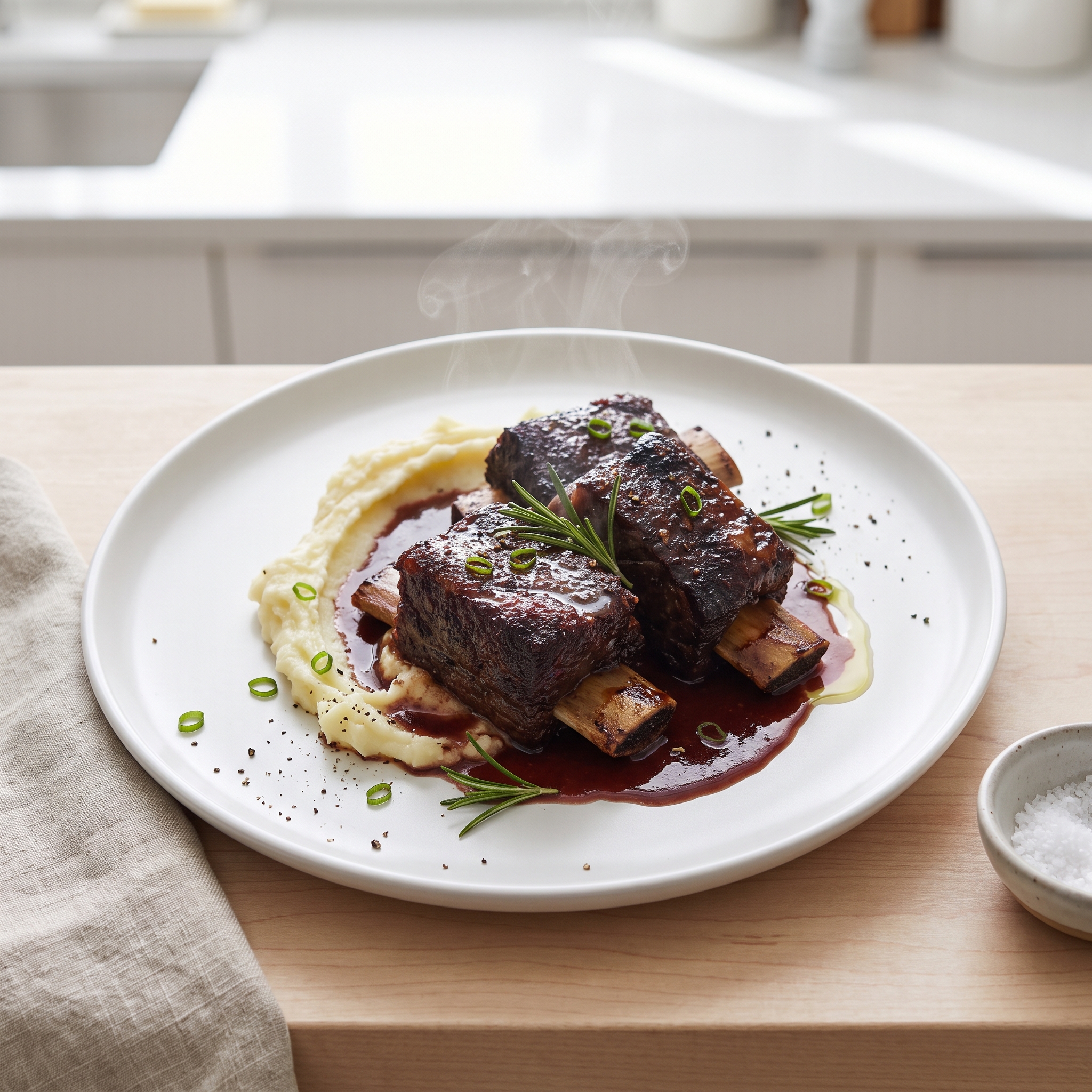 Pressure Cooker Braised Short Ribs