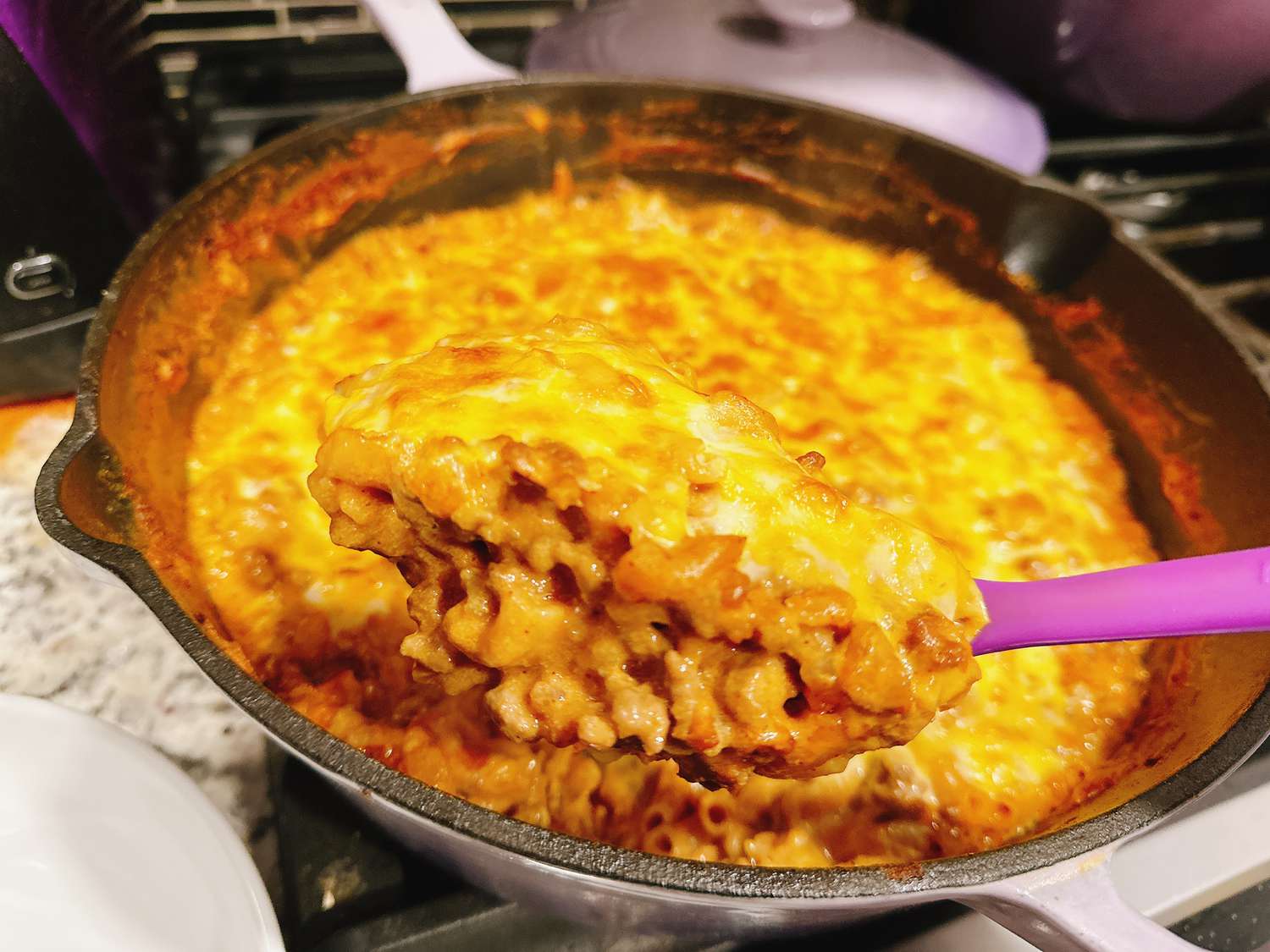 One-Pan Cheeseburger Mac Skillet