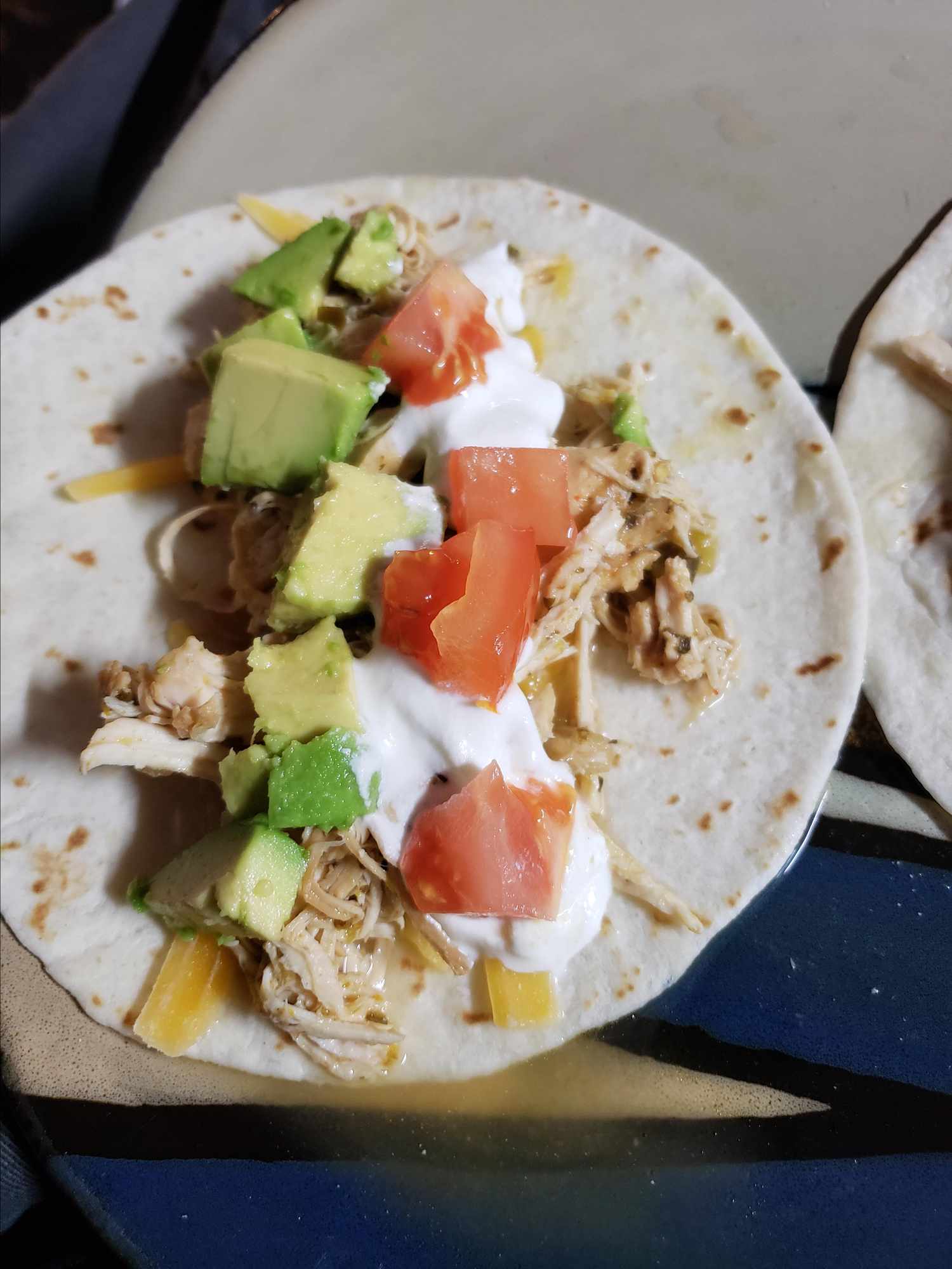 Crockpot Chicken Carnitas
