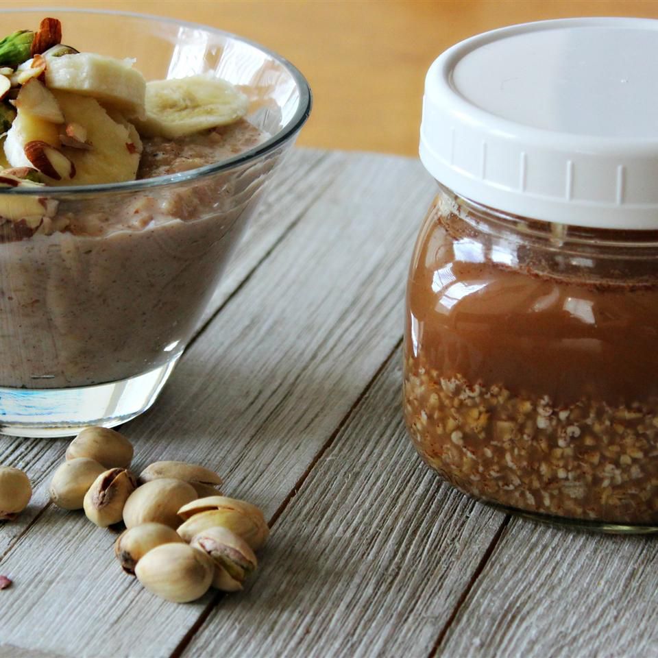 Quinoa and Steel-Cut Oat Breakfast Bowl