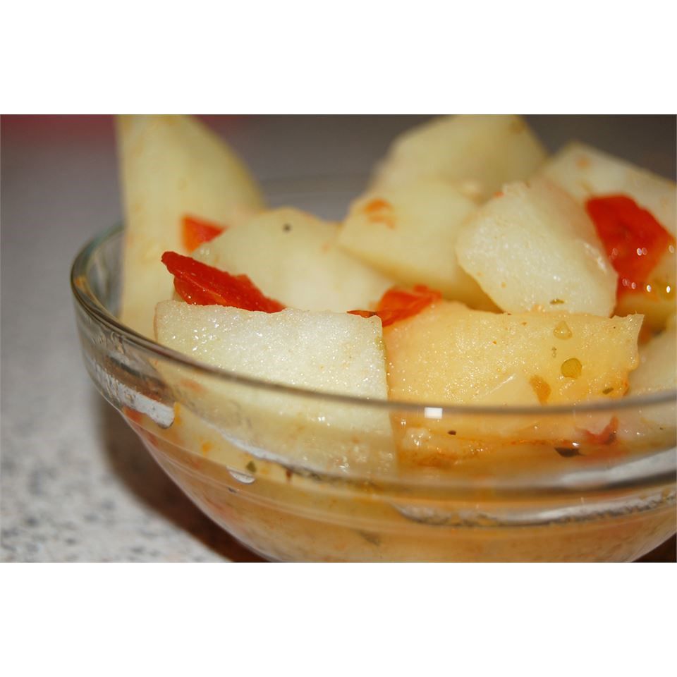Rustic Stewed Potatoes with Rutabaga
