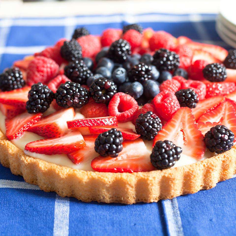 Almond Breeze® Summer Berry Tart