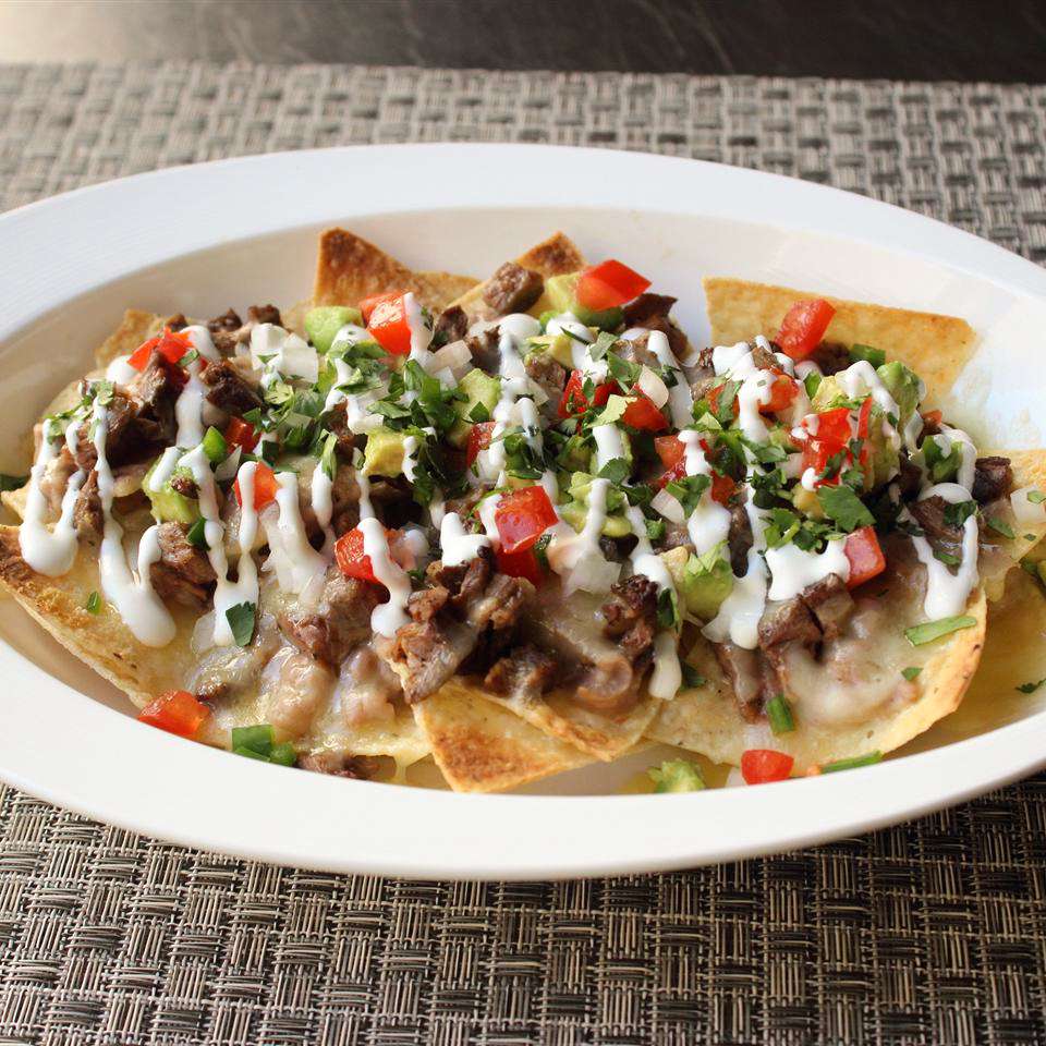 Ultimate Loaded Steak Nachos