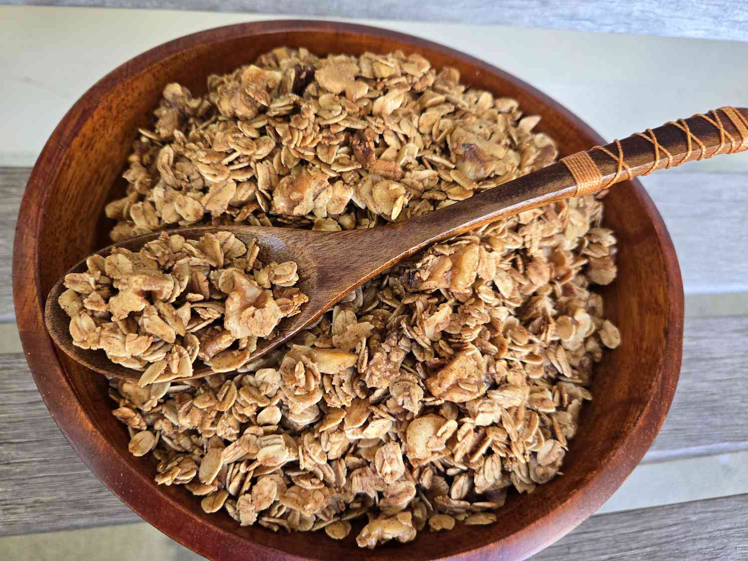 Sweet-and-Salty Cinnamon Granola