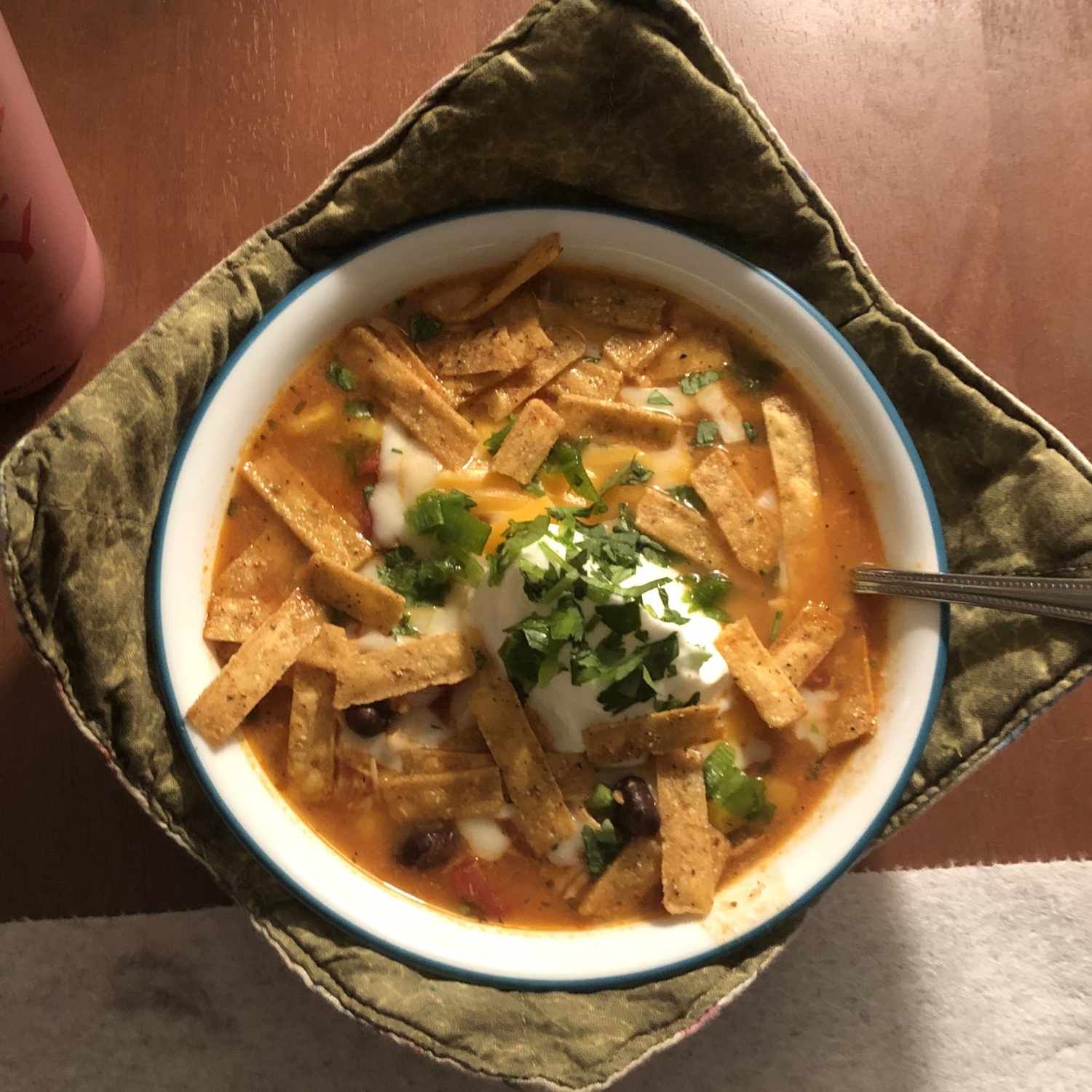 Southwest-Style Turkey Tomato Soup