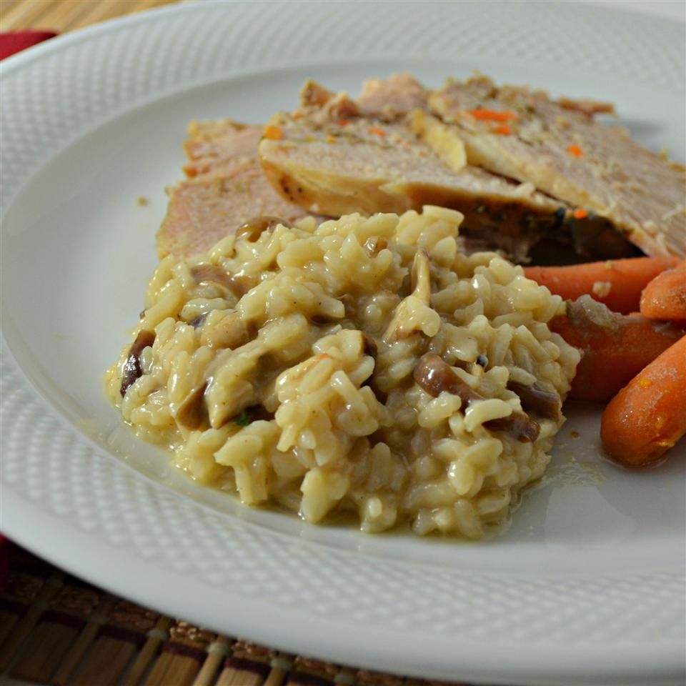 Authentic Porcini Mushroom Risotto from Italy
