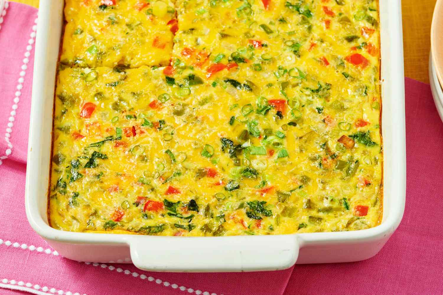 Vegetable-Packed Breakfast Egg Casserole