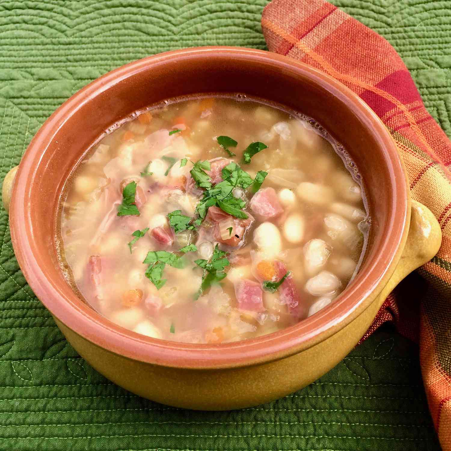 Ham Bone and White Bean Soup
