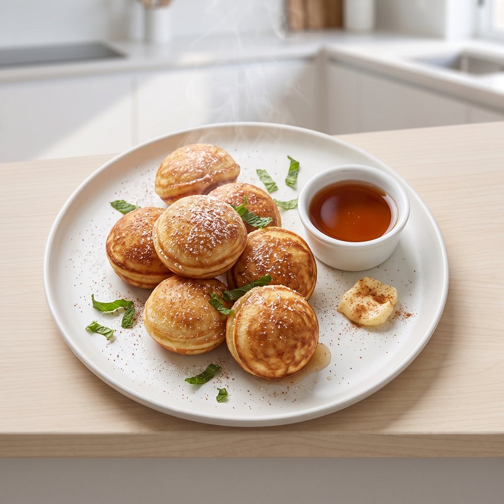 Æbleskiver (Traditional Danish Pancake Balls)