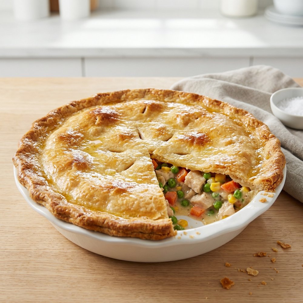 Simple 4-Item Chicken Pot Pie