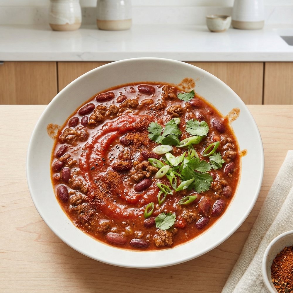 Quick 5-Ingredient Beef Chili