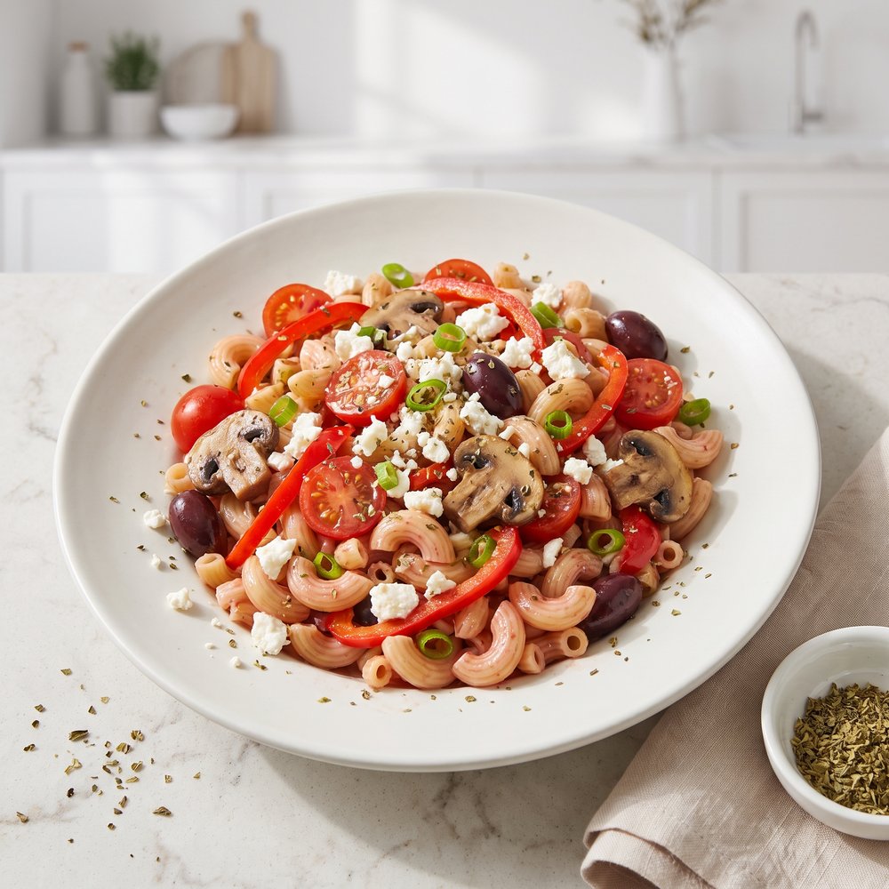 A Great Greek Pasta Salad